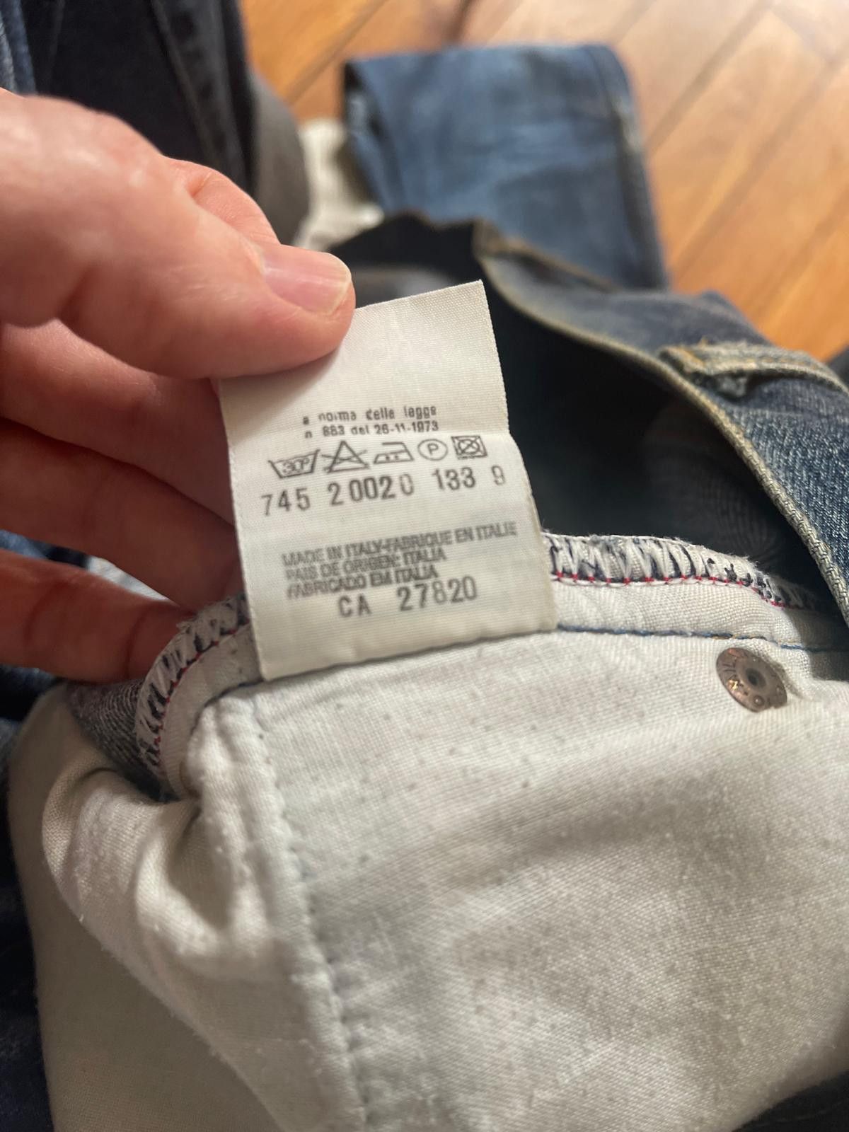 Helmut Lang Helmut Lang Produced in 1997 Archive Denim Size US 33 - 5 Thumbnail