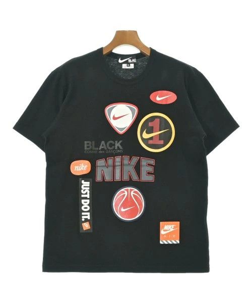 Comme des Garcons Black Short Sleeve Logo Printed Cotton Tshirt Size US XL / EU 56 / 4 - 1 Thumbnail