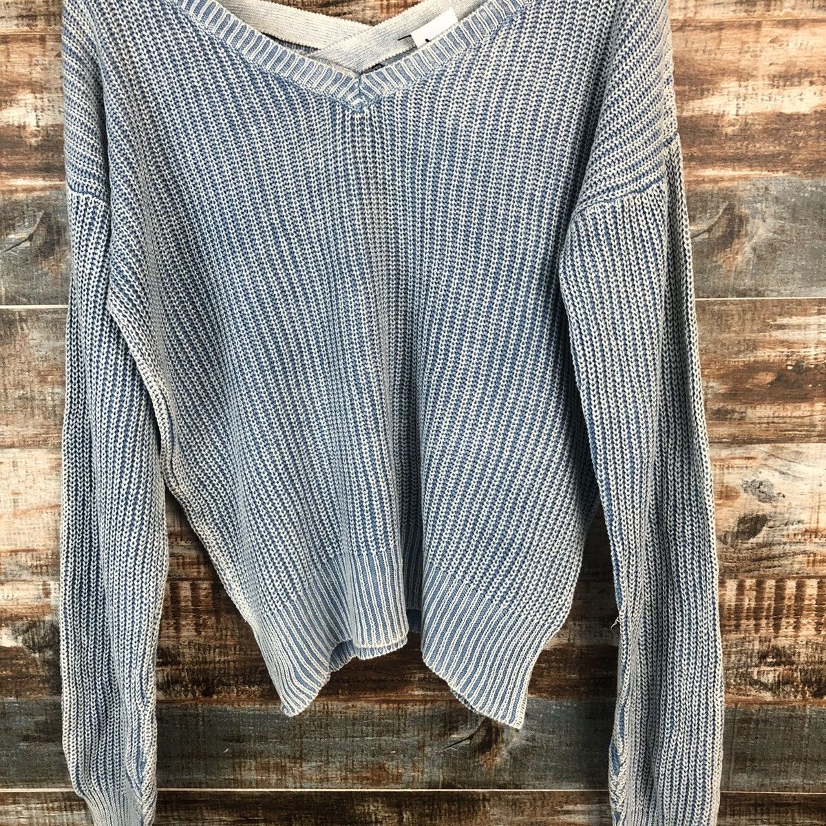 Homespun Knitwear × Japanese Brand Joky Gal Blue faded Knitwear #A1984 Size M / US 6-8 / IT 42-44 - 6 Thumbnail