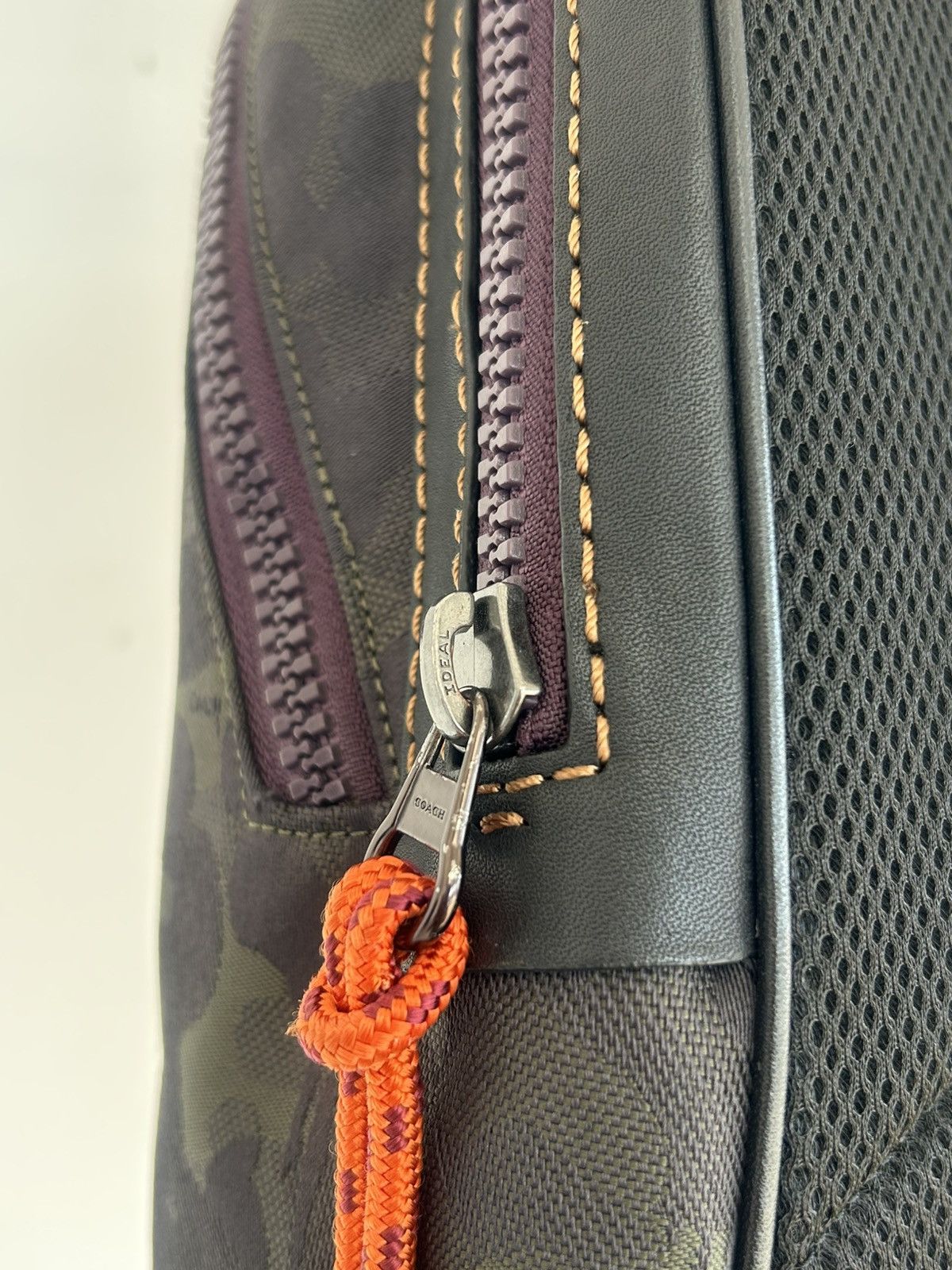 Coach A/W 19 Coach X Kaffe Fassett Leather Bagpack Size ONE SIZE - 10 Thumbnail