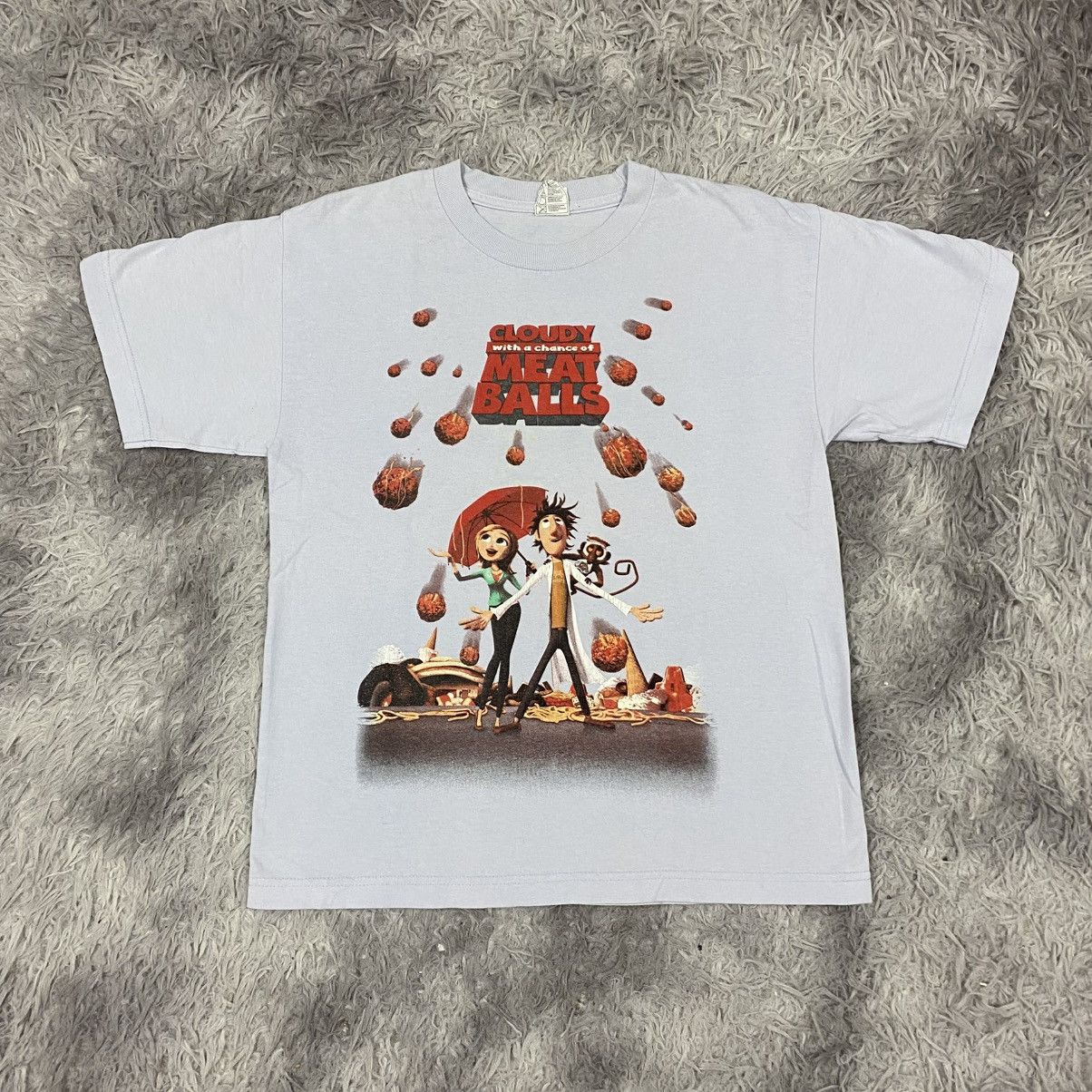 Alstyle × Vintage Vintage Y2K movie cloudy with a chance of meatball animation Size US M / EU 48-50 / 2 - 1 Thumbnail