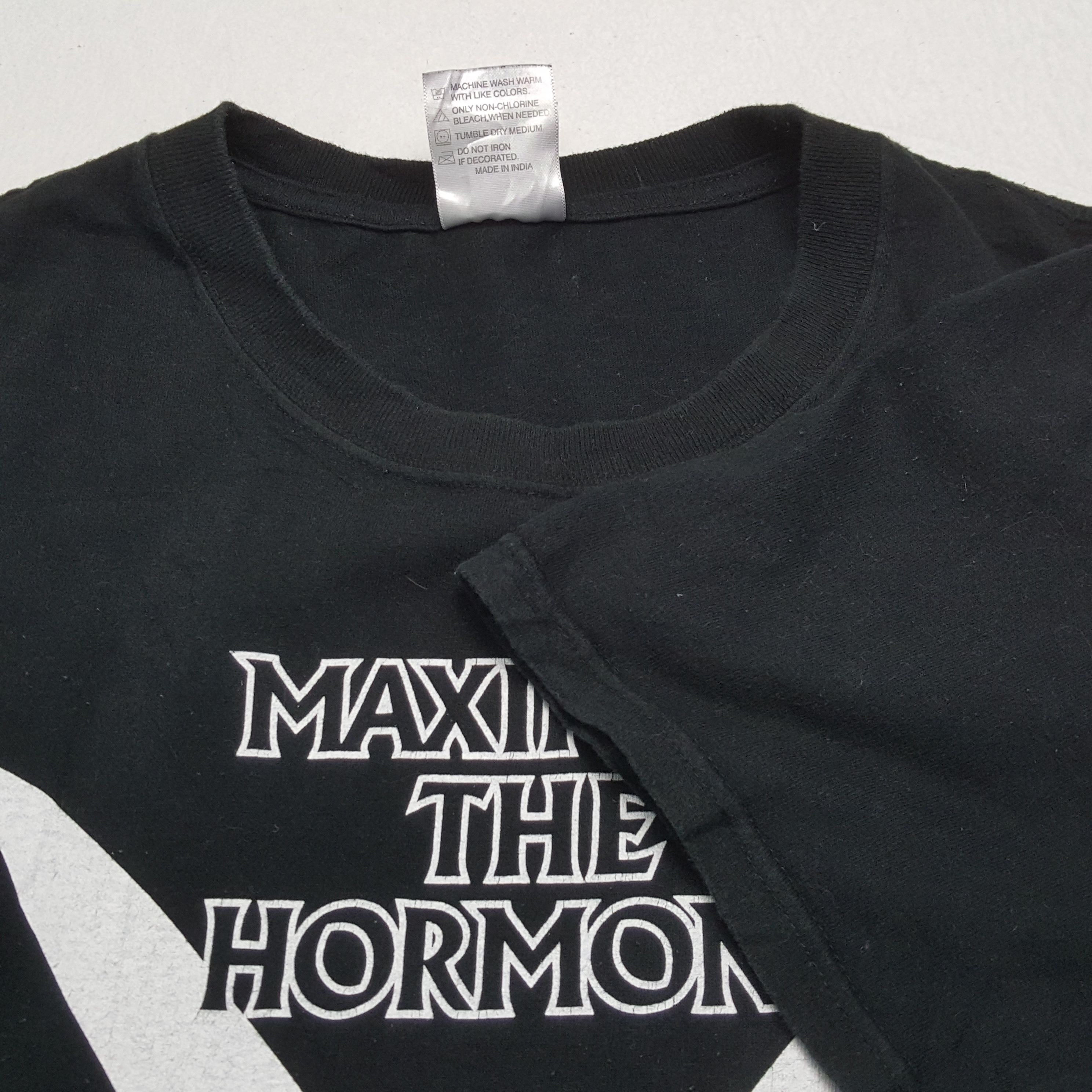 Band Tees × Vintage MAXIMUM THE HORMONE Japanese Rock Band Music Tshirt Size US L / EU 52-54 / 3 - 7 Thumbnail