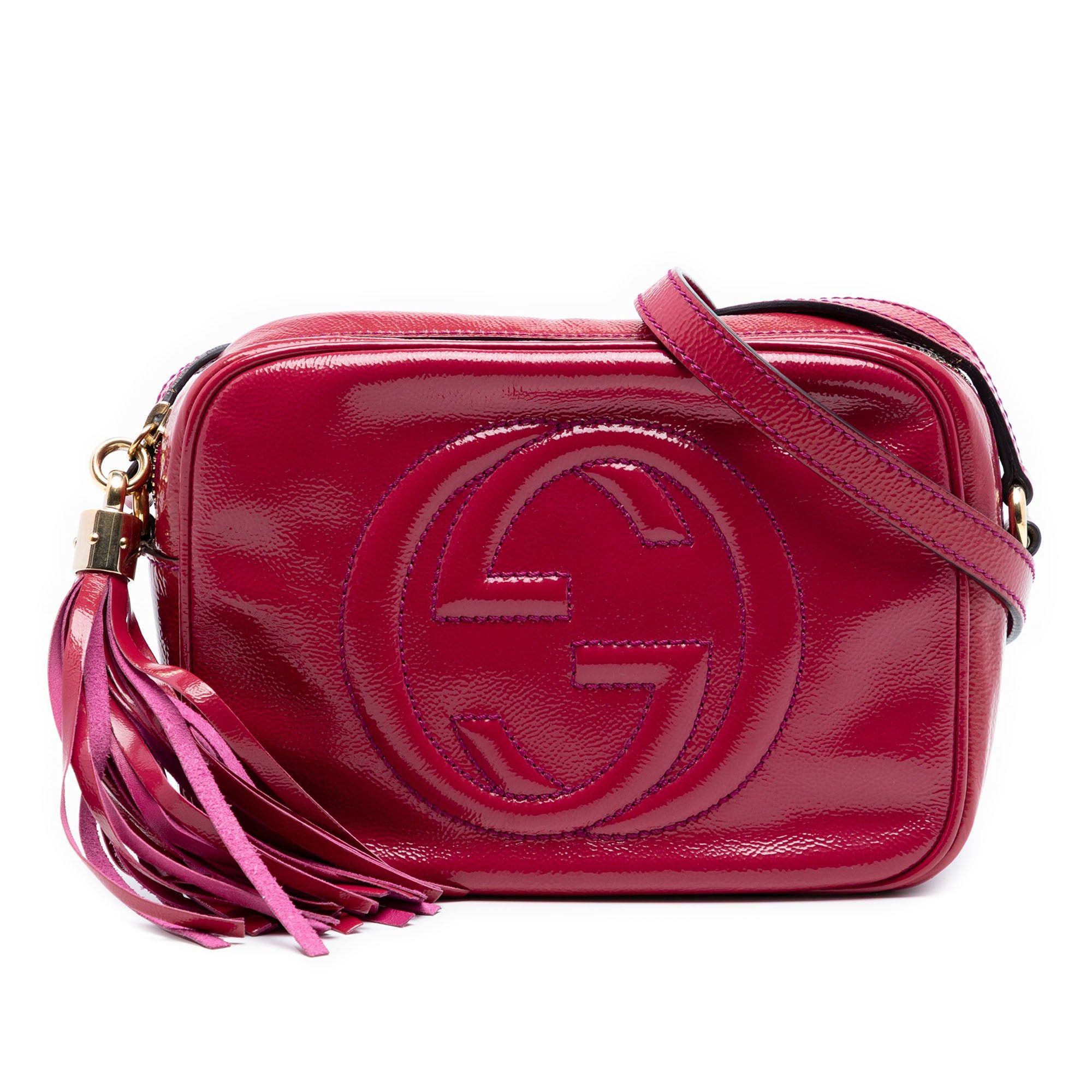 Gucci Patent Soho Disco Crossbody Size ONE SIZE - 1 Thumbnail
