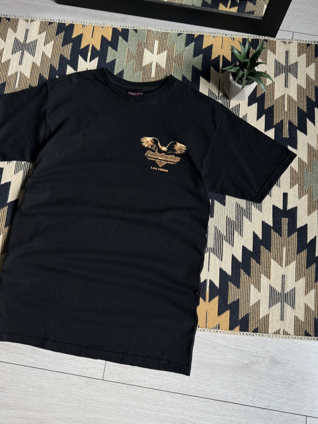 Harley Davidson Vintage Harley Davidson Big Logo Eagle T-shirt Size US M / EU 48-50 / 2 - 8 Thumbnail