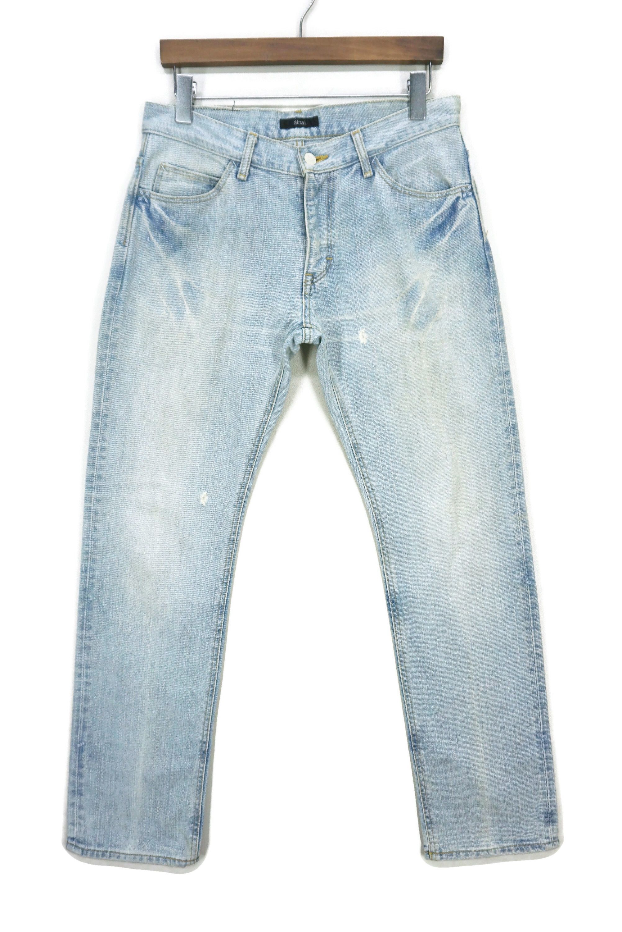 Lee Lee X Alcali Japan Size 29 fit W31xL31 Linen Blend Denim Size US 29 - 1 Thumbnail