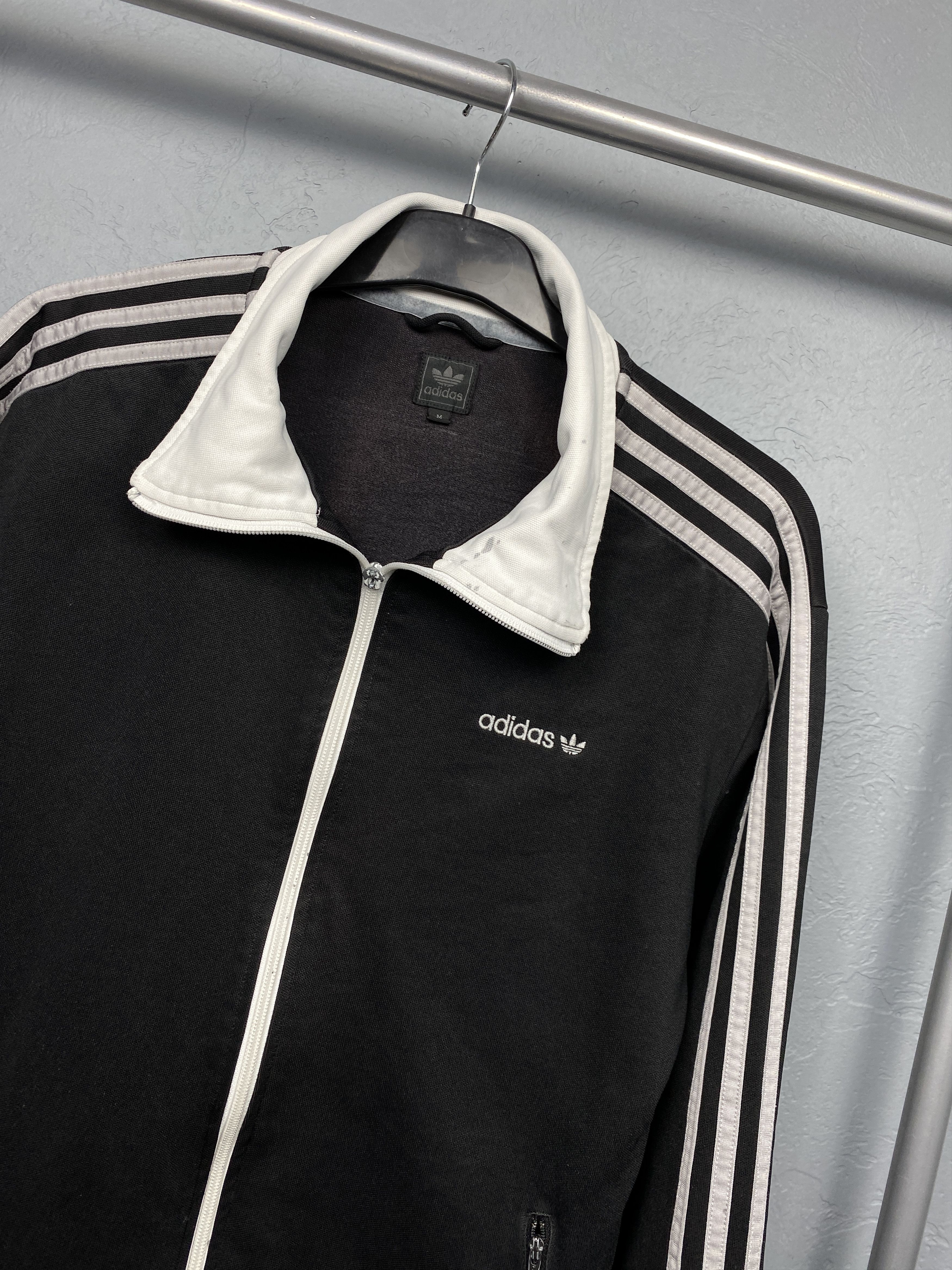 Adidas × Vintage Adidas Vintage Mens Track Top Jacket Size US M / EU 48-50 / 2 - 2 Thumbnail