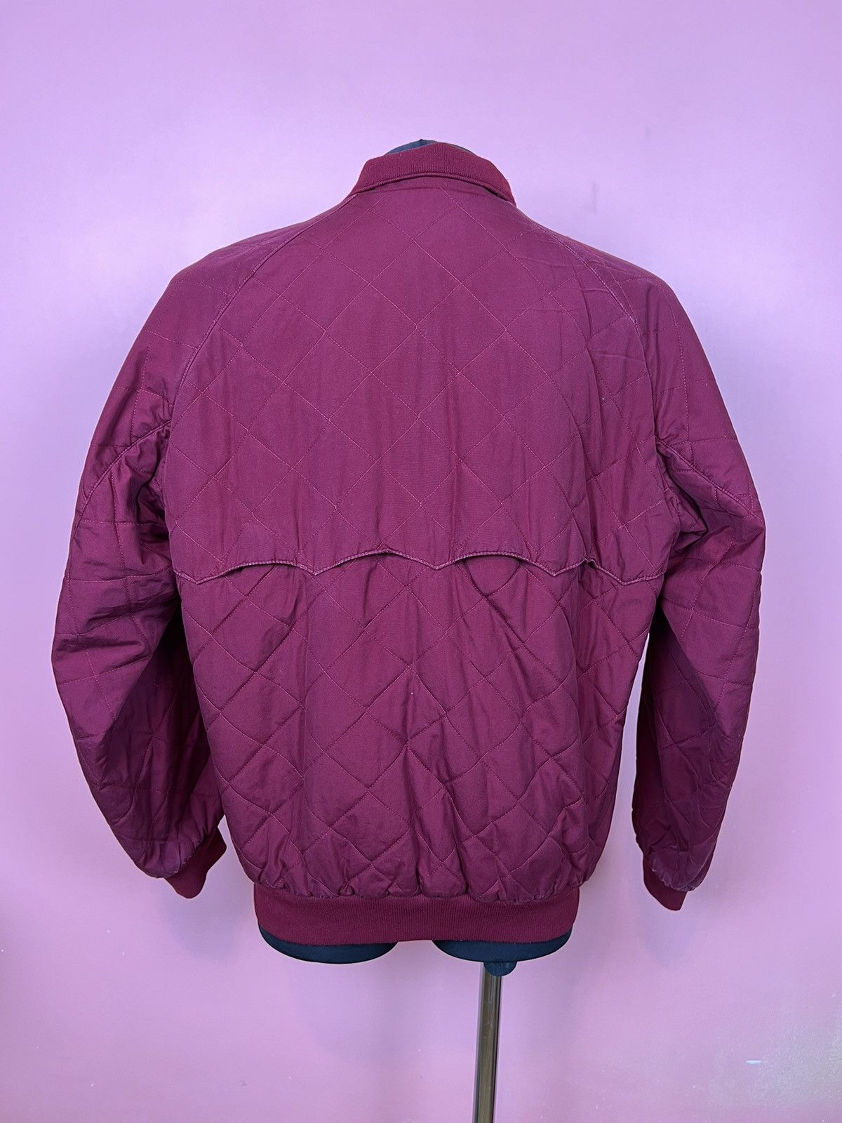 Designer Baracuta vintage quilted jacket rare bomber red Size US M / EU 48-50 / 2 - 14 Thumbnail