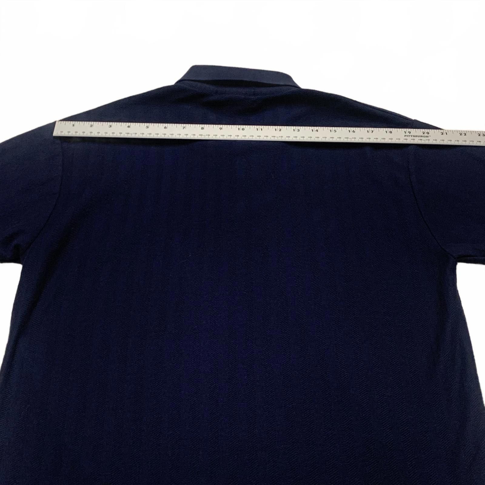 Vintage Vantage Men's M Navy Blue Polo Shirt Combed Cotton Size US M / EU 48-50 / 2 - 4 Thumbnail