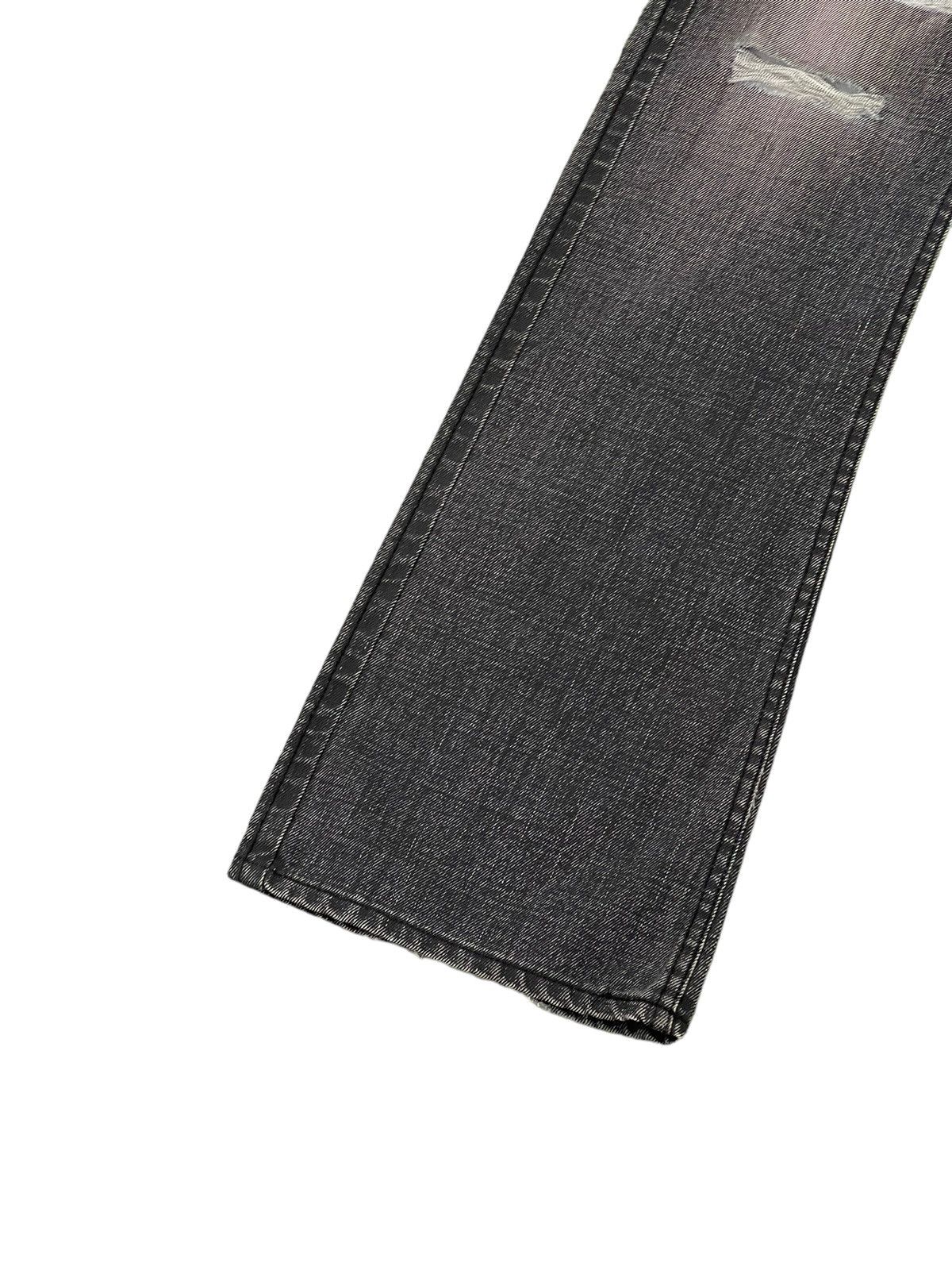 Japanese Brand Flare Jeans Blue Way Faded Thrash Distress Boot Cut 6🟦2 Size US 29 - 5 Thumbnail