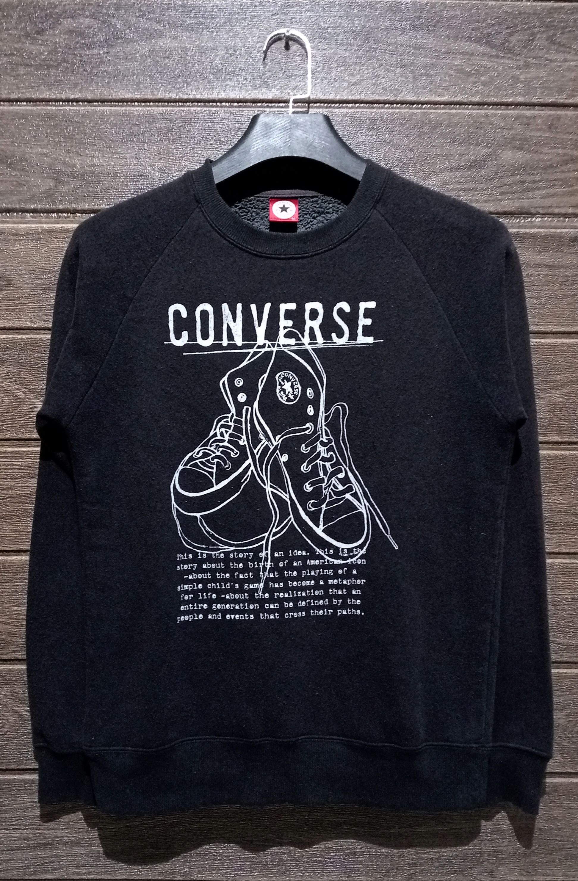 Converse Vintage Converse Crewneck Sweatshirt Size US M / EU 48-50 / 2 - 1 Thumbnail