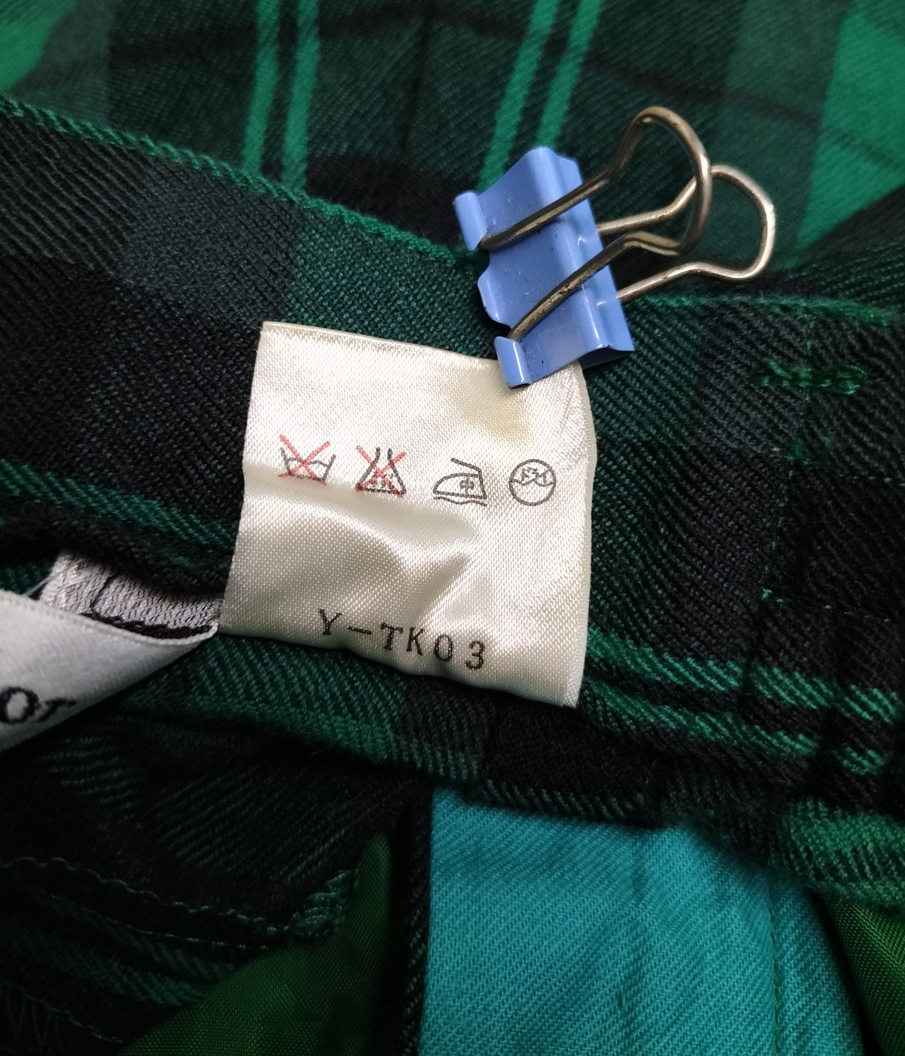Christian Dior Monsieur Vintage Christian Dior plaid shorts Size 24" / US 00 / IT 34 - 9 Thumbnail