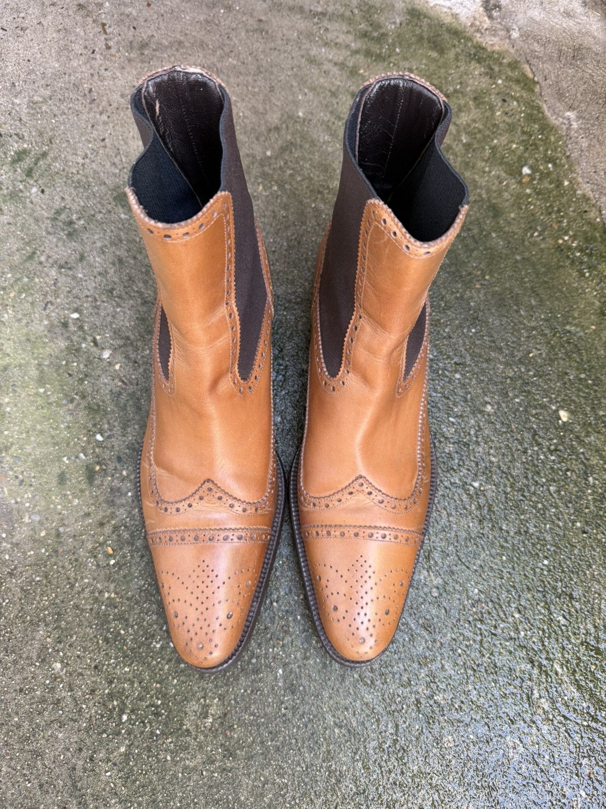 Dolce & Gabbana 🇮🇹 Dolce & Gabbana 🇮🇹 (642 1776) Men's Cancel Boots U.k-6.5 Size US 7.5 / EU 40-41 - 2 Thumbnail