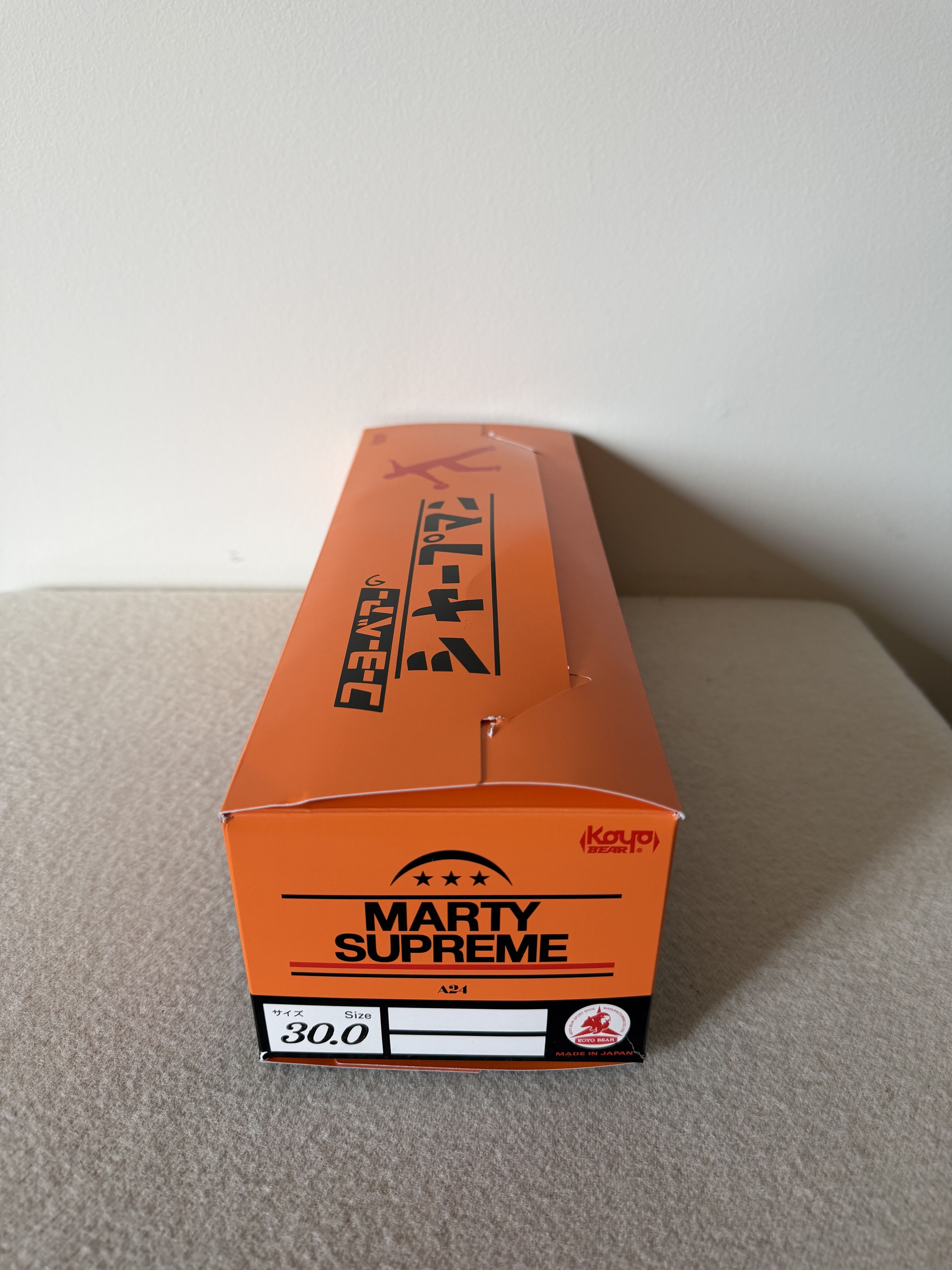 A24 Koyo Bear A24 Marty Supreme Sharpman Shoes in White Orange Size US 12.5 / EU 45-46 - 10 Thumbnail