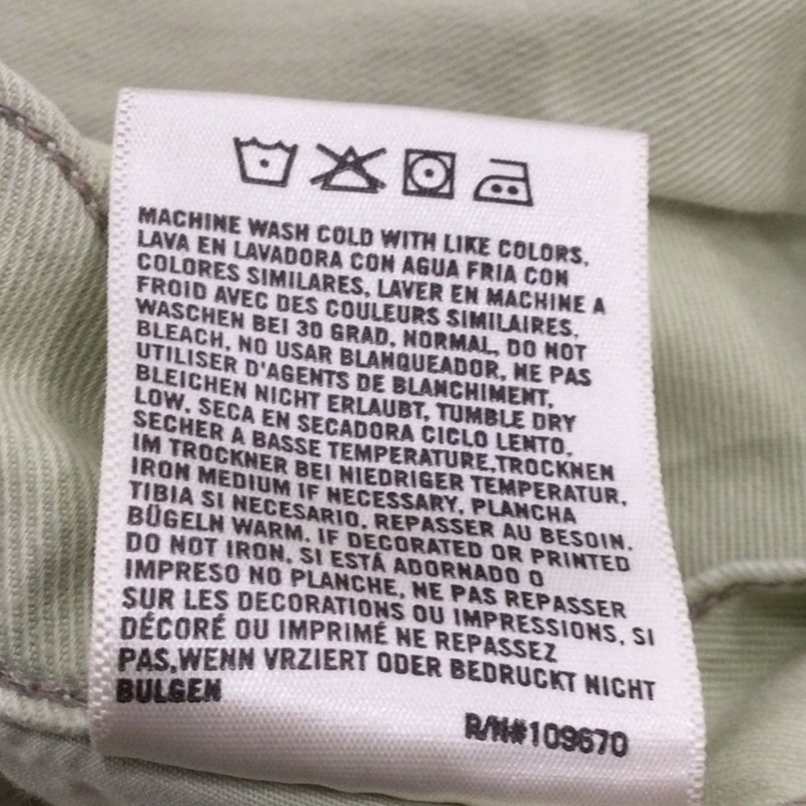 Citizens Of Humanity Citizens of Humanity Jerome Dahan Pale Green Skinny Pant 26 Size 26" / US 2 / IT 38 - 10 Thumbnail