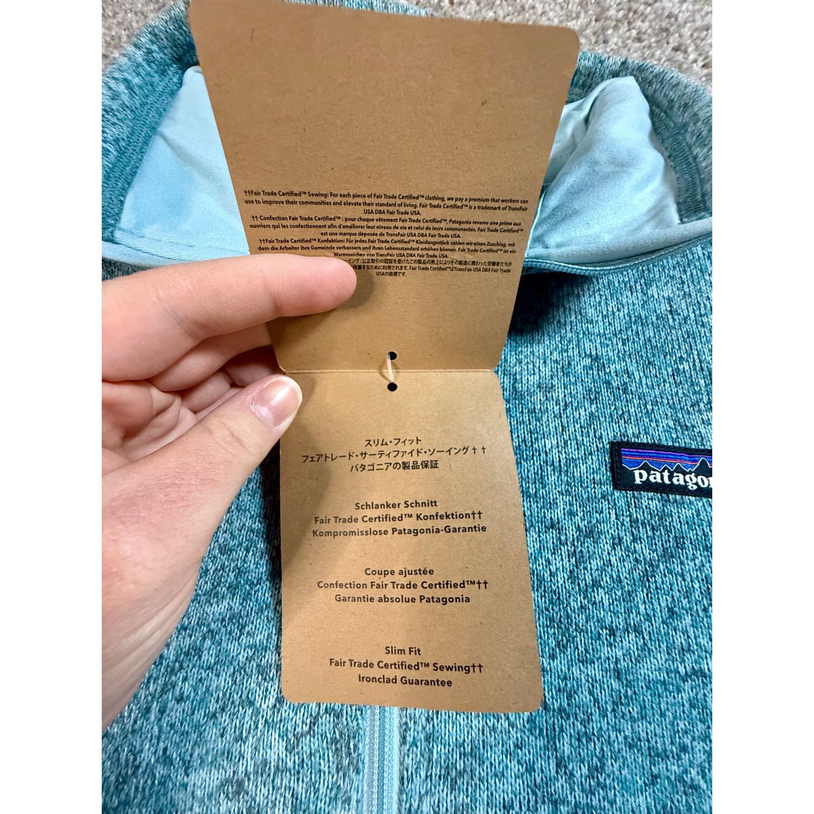 Patagonia Discontinued Patagonia Better Sweater 1/4-Zip Pullover NWT Size XL / US 12-14 / IT 48-50 - 8 Thumbnail