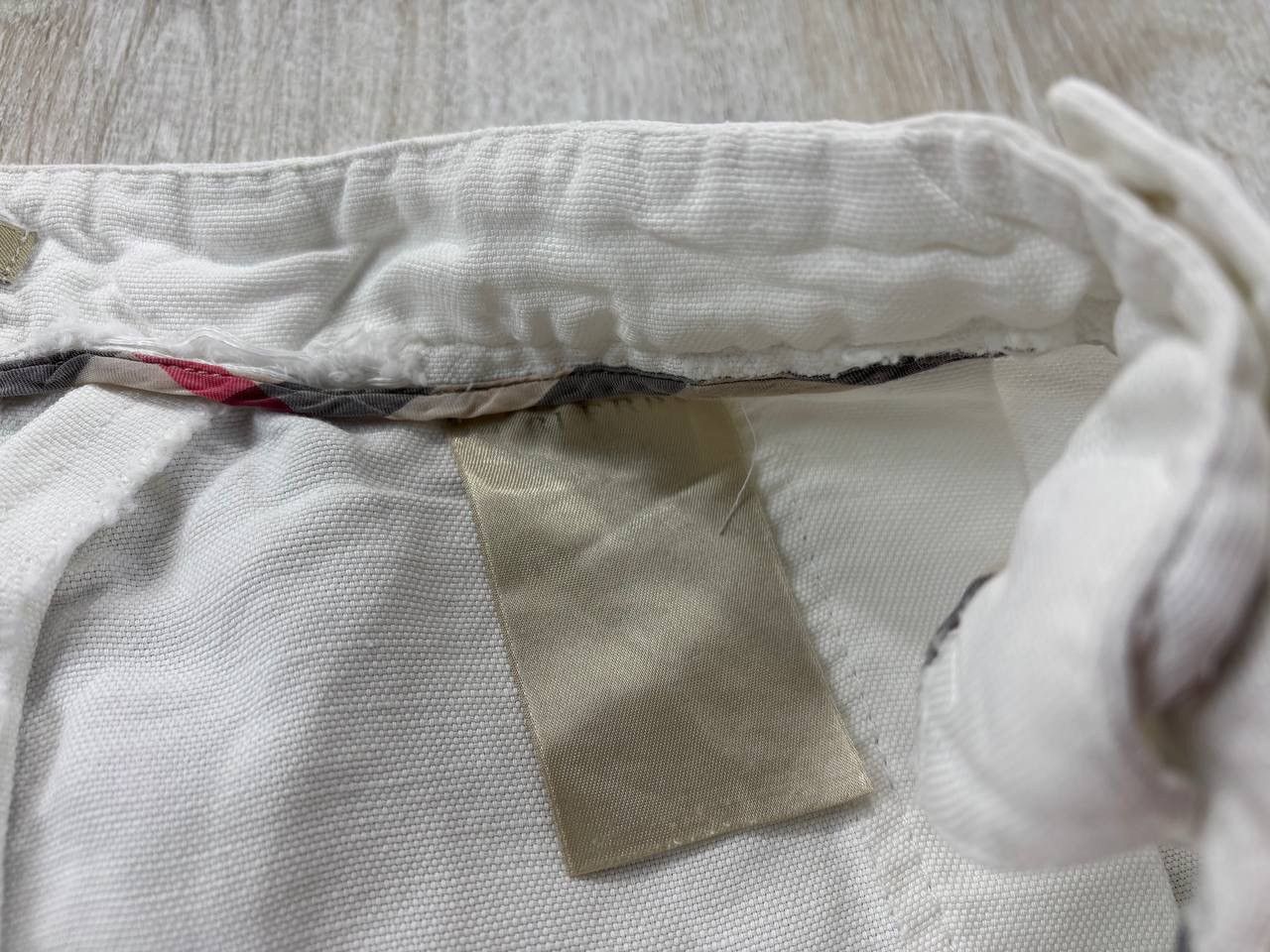 Burberry × Japanese Brand Womens linen skirt Burberry London Size 10 Size 32" / US 10 / IT 46 - 7 Thumbnail