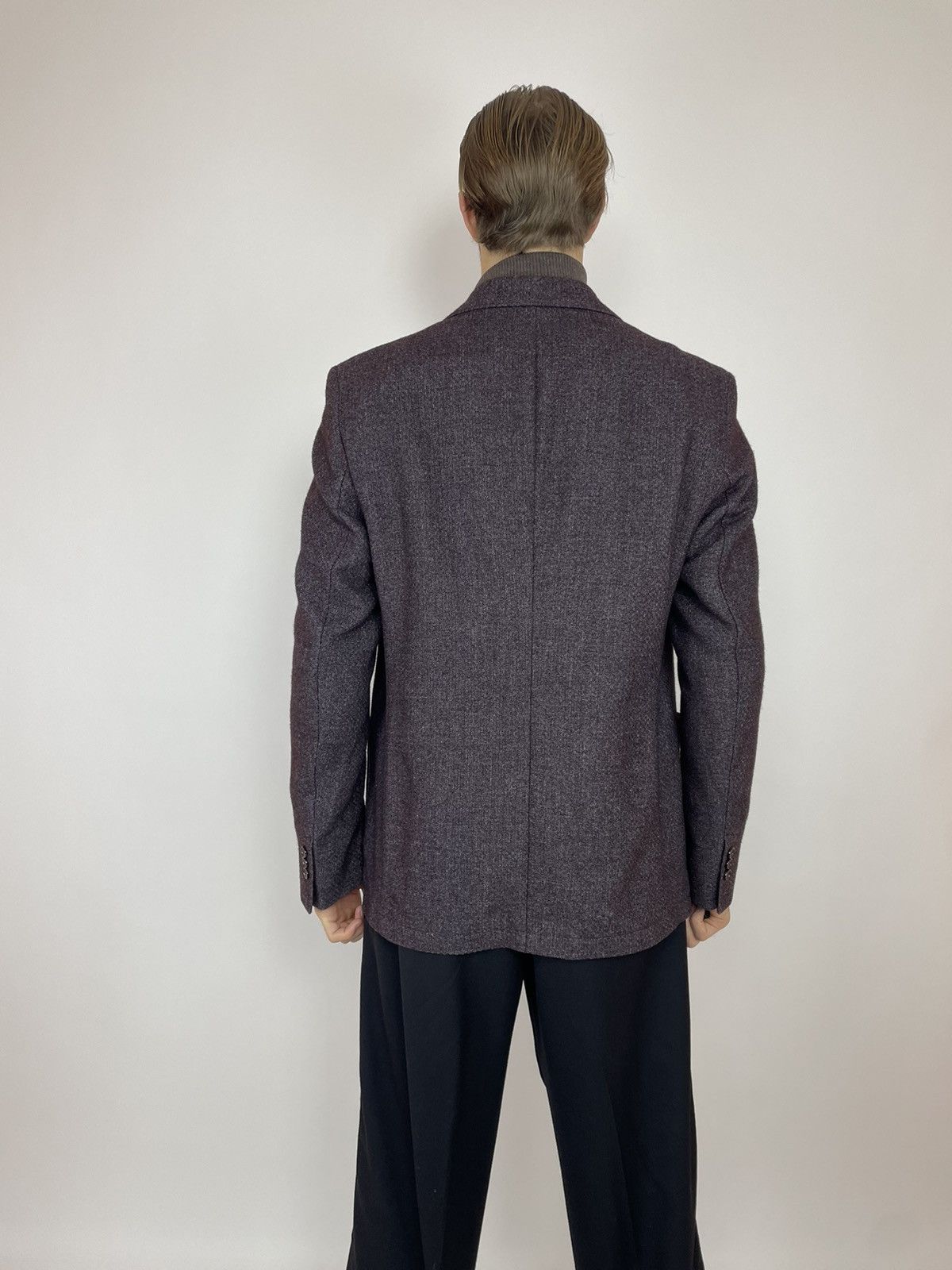 Bugatti Bugatti Wool Unlined blazer toscana pockets Mens size 58 Size 54R - 7 Thumbnail