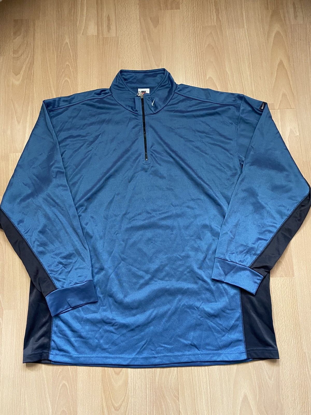 Nike Vintage Nike longsleeve sweatshirt 90s Size US XL / EU 56 / 4 - 1 Thumbnail