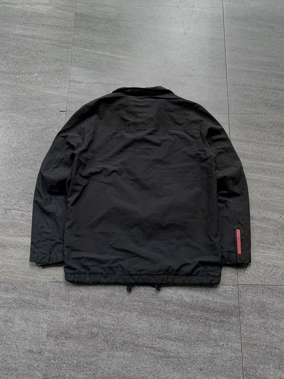 Prada FREE TAX! 2000s Red Tab Halfzip Polyester Jacket Size US S / EU 44-46 / 1 - 6 Thumbnail