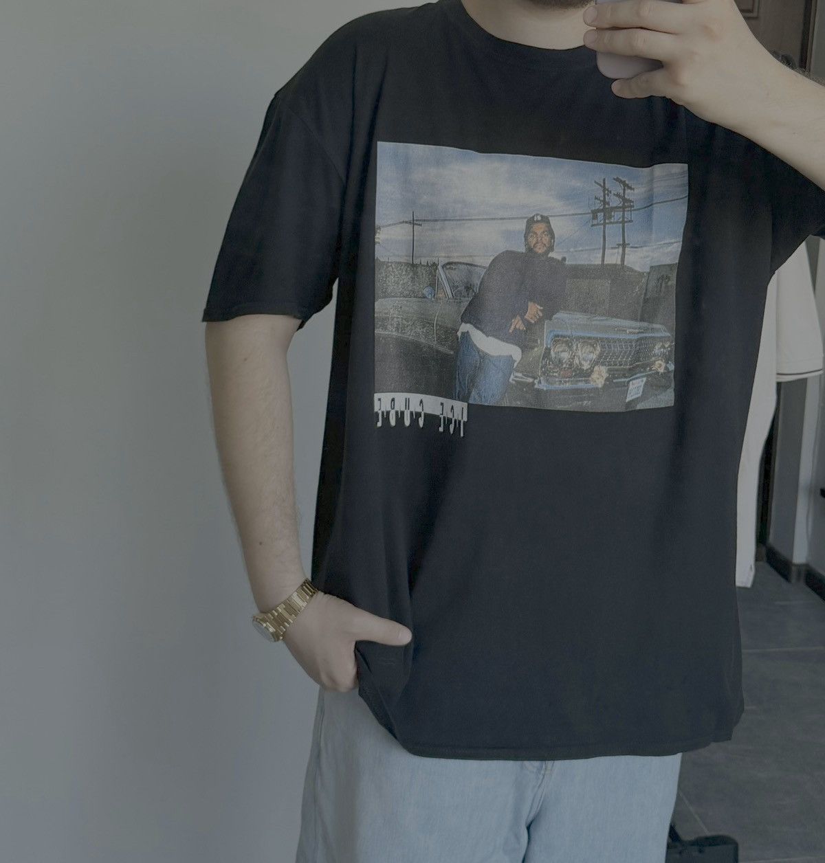 Band Tees Vintage tee shirt Ice cube band Size US L / EU 52-54 / 3 - 3 Thumbnail