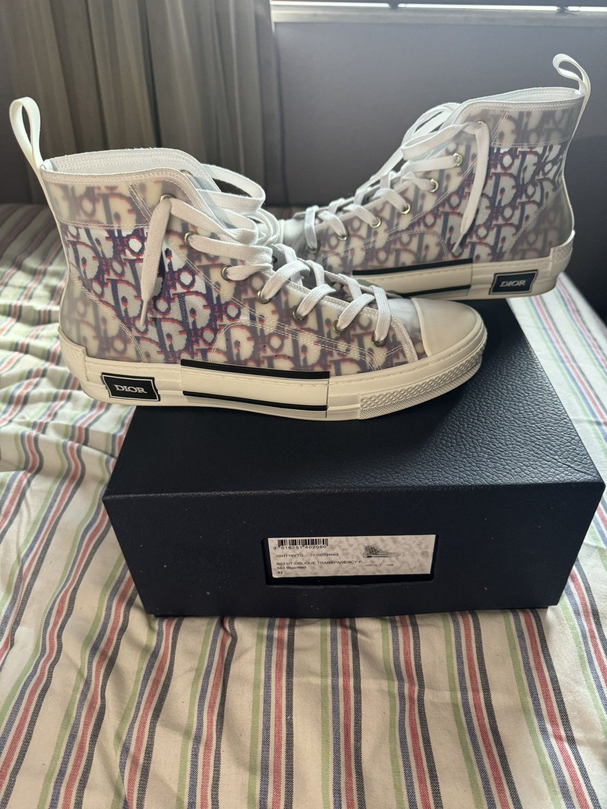 Dior Dior B23 high top sneakers Size US 10 / EU 43 - 1 Thumbnail