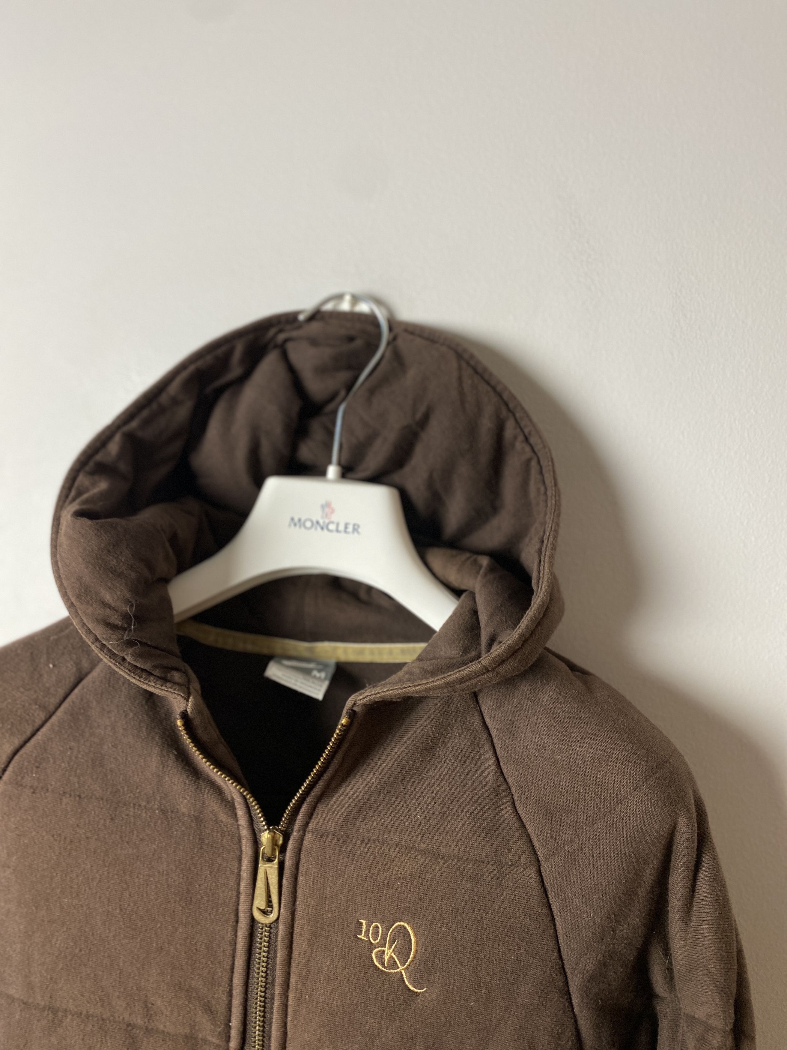 Nike × Vintage Nike vintage y2k 00s Ronaldinho 10 zip-up hoodie Size XS / US 0-2 / IT 36-38 - 2 Thumbnail