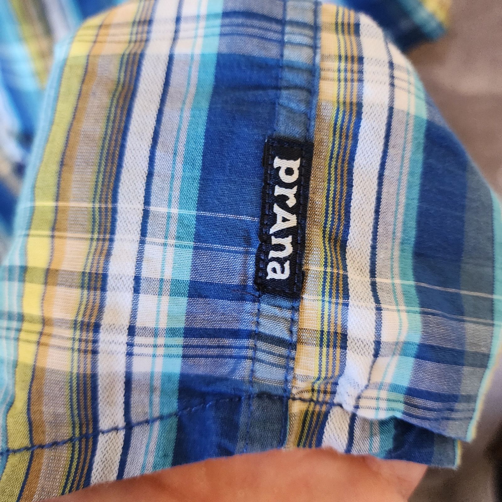 Prana prAna Men's Medium Plaid Shirt Size US M / EU 48-50 / 2 - 6 Thumbnail
