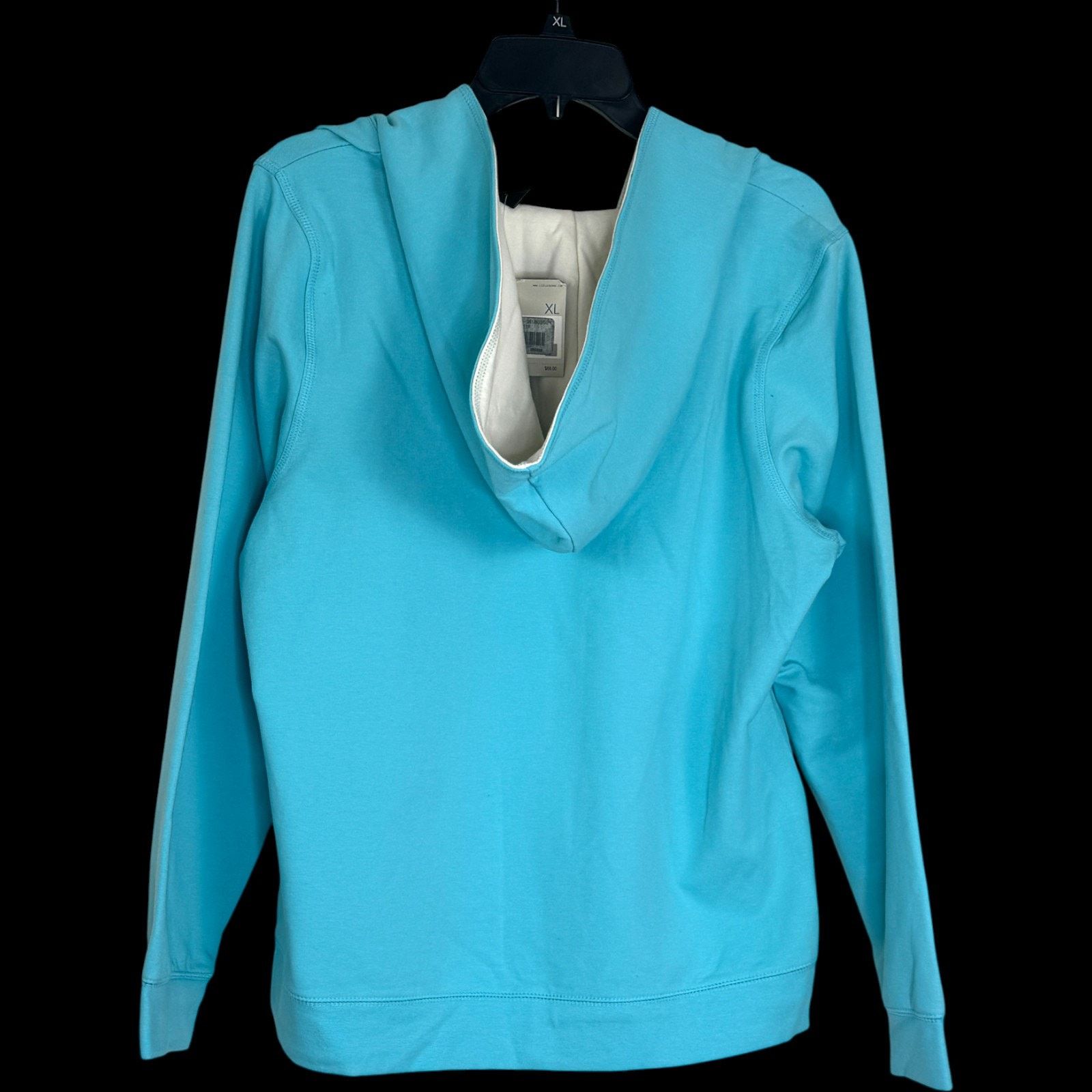 Liz Claiborne Liz Claiborne Hoodie XL Blue Long Sleeve Drawstring Pullover Size XL / US 12-14 / IT 48-50 - 4 Thumbnail