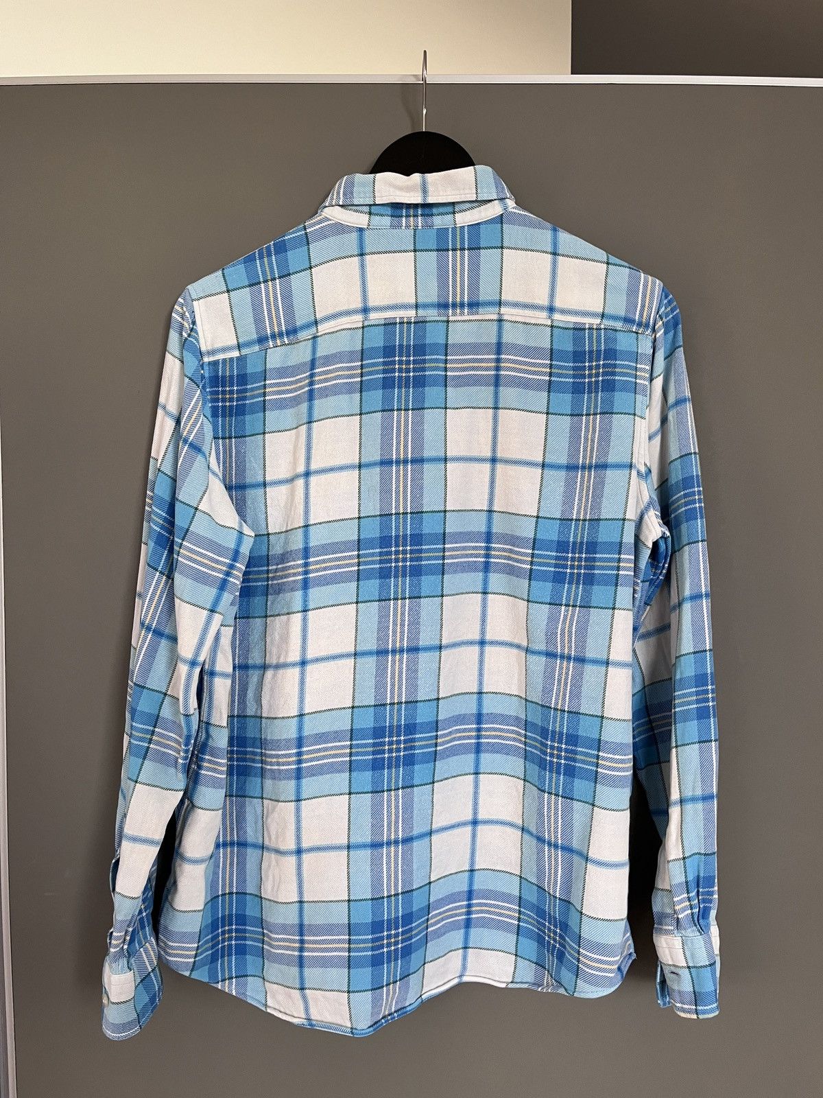 Portuguese Flannel Portuguese Flannel Blue Checkered Flannel Shirt Size S / US 4 / IT 40 - 10 Thumbnail