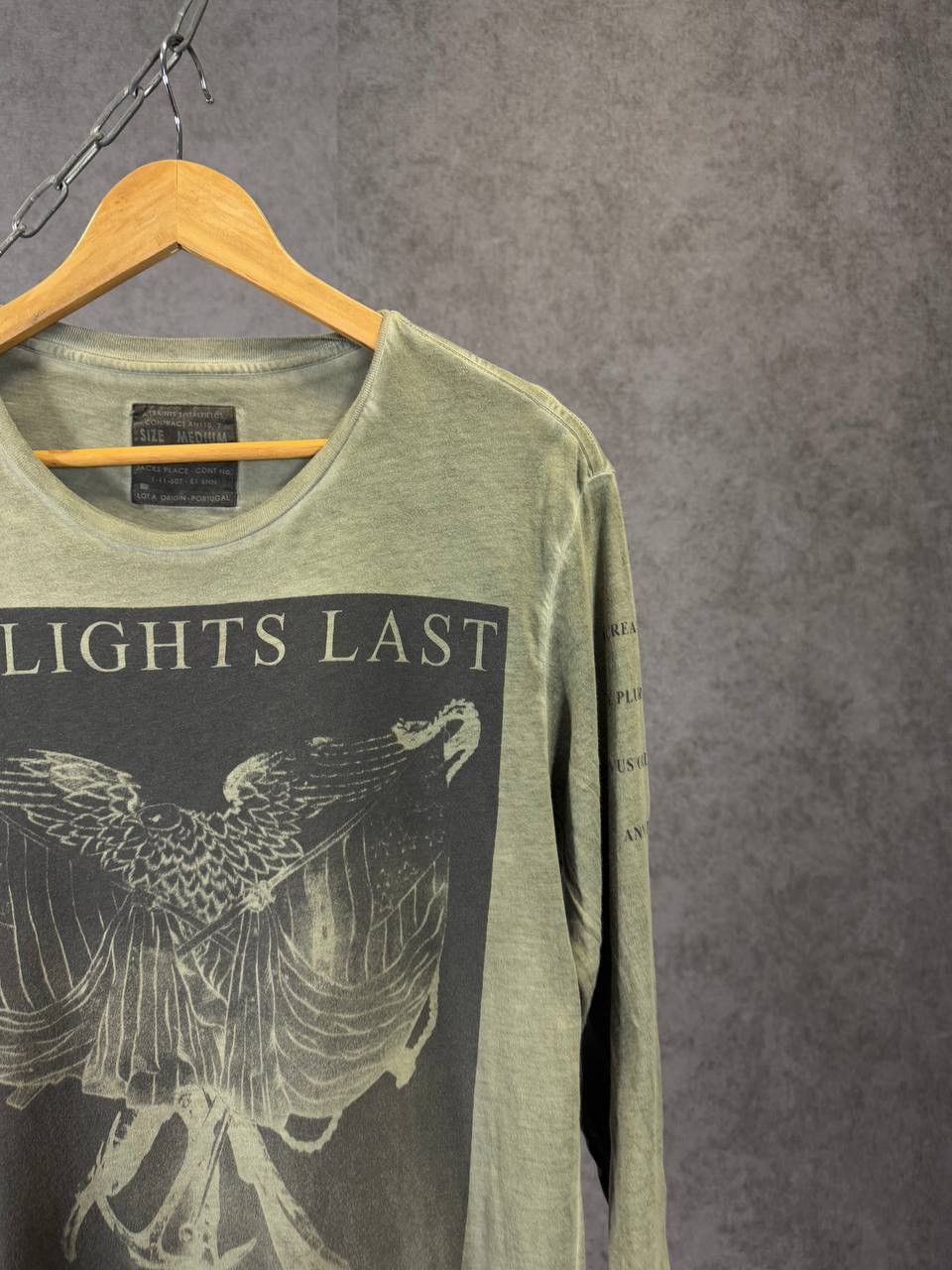 Allsaints × Vintage Allsaints vintage art avant garde 3/4 longsleeve Size US M / EU 48-50 / 2 - 3 Thumbnail