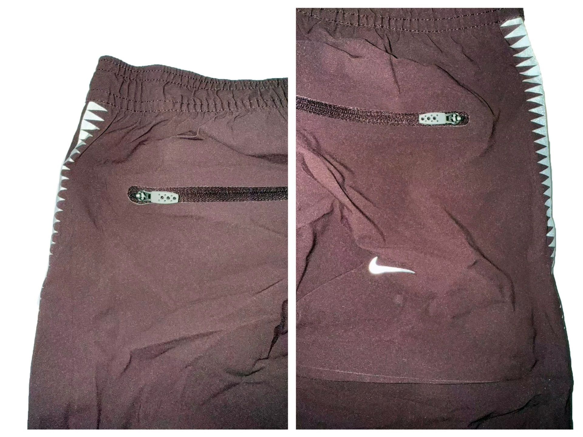 Nike Nike gyakusou UC 3M zigzag print Rust Red S pants Size US 29 - 4 Thumbnail