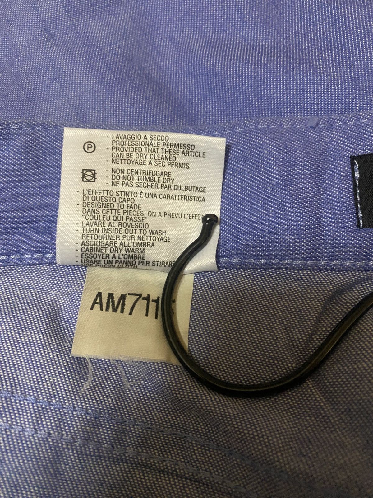 Versace Versace Classic Workwear Light Denim Made In Italy Size US 36 / EU 52 - 12 Thumbnail