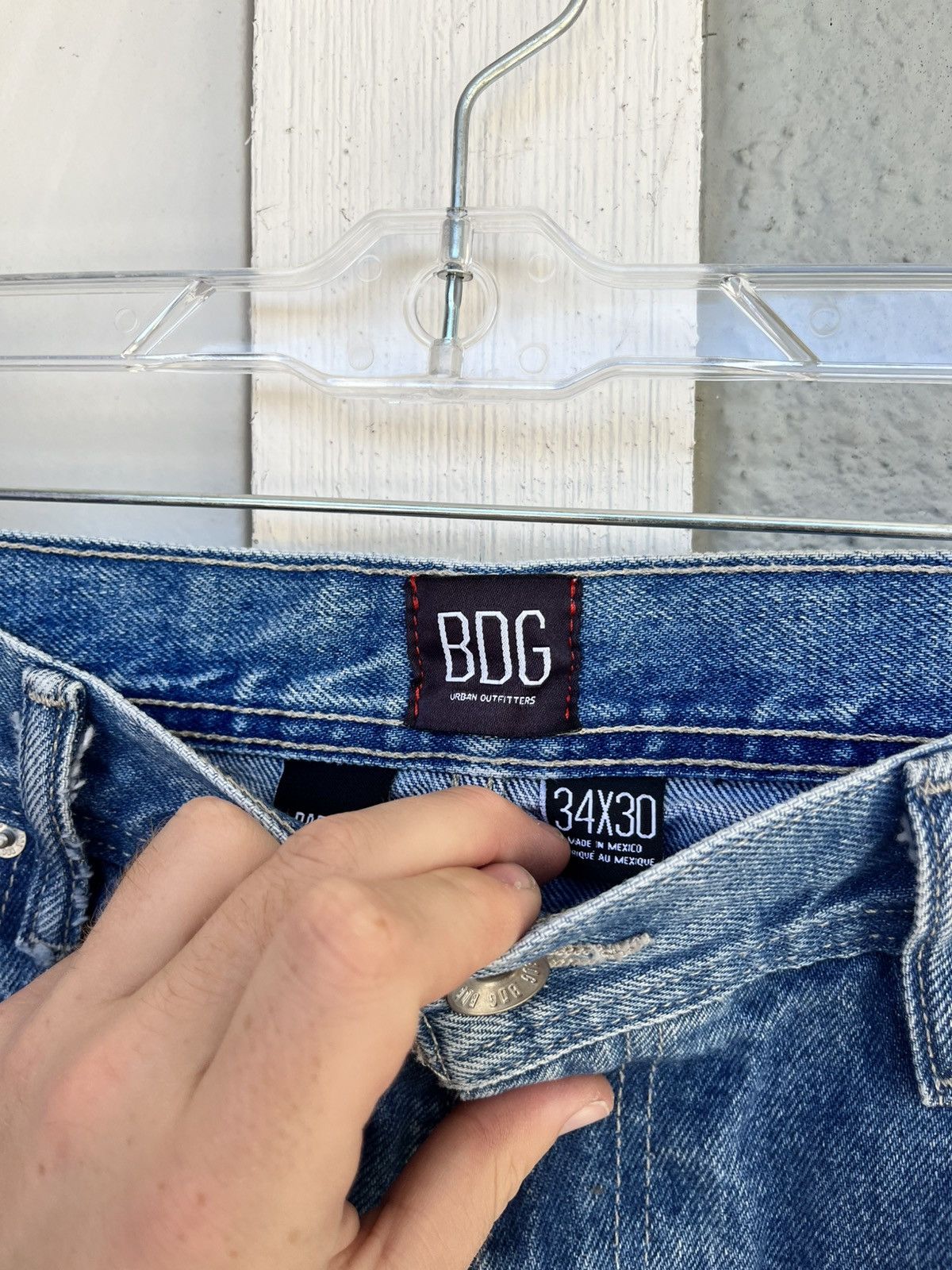 Bdg Custom painted BDG 34x30 denim Size US 34 / EU 50 - 3 Thumbnail