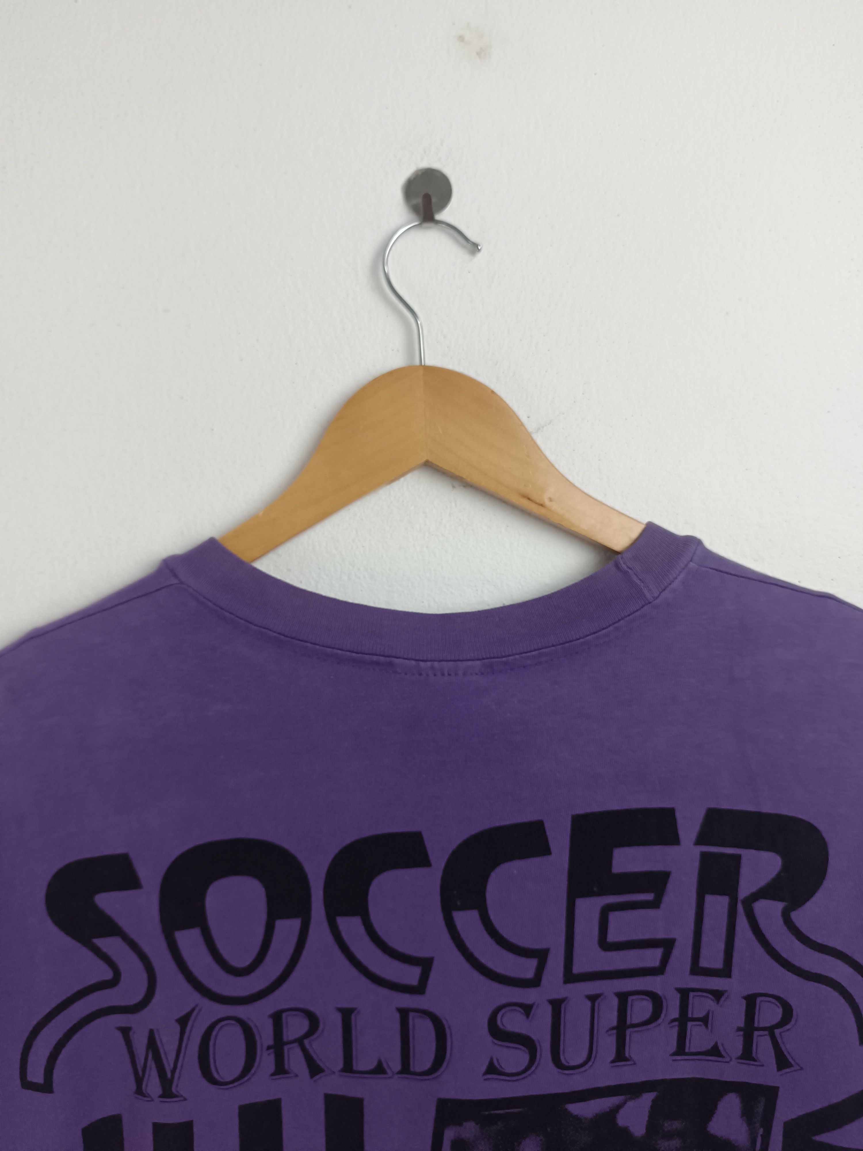 Vintage VINTAGE 90s SOCCER WORLD FOOTBALL FIFA UEFA MADRID VERY RARE Size US XL / EU 56 / 4 - 15 Thumbnail