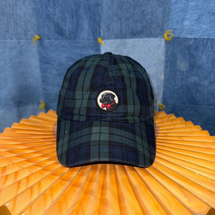 Vintage OSFA - Vintage Y2K plaid embroidered dog southern proper hat Size ONE SIZE - 1 Thumbnail