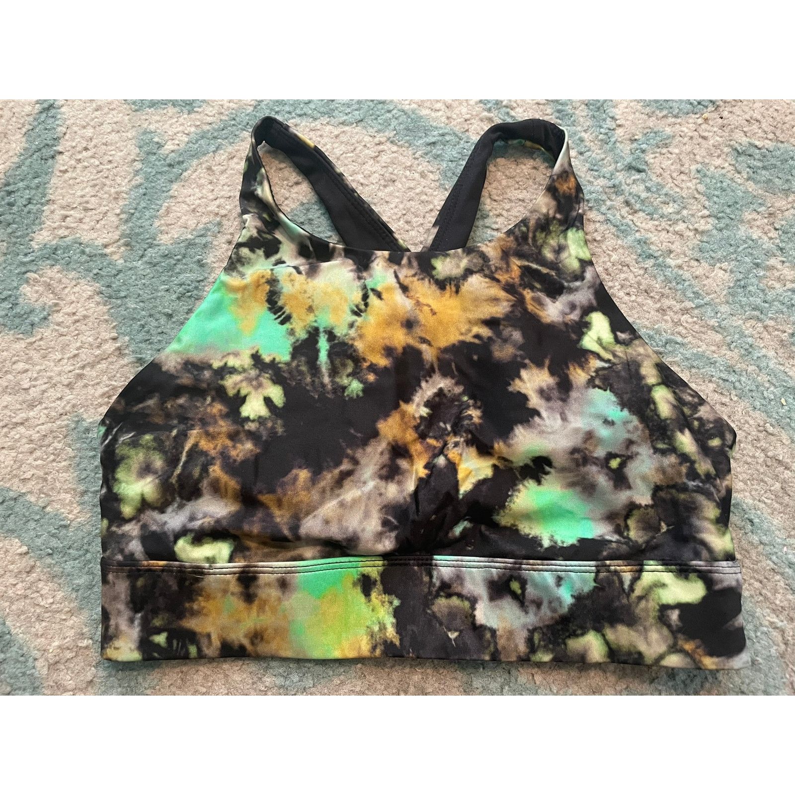 Fabletics Fabletics No Bounce Sports Bra Tye Dye BA2149374 Women's S Size S / US 4 / IT 40 - 1 Thumbnail