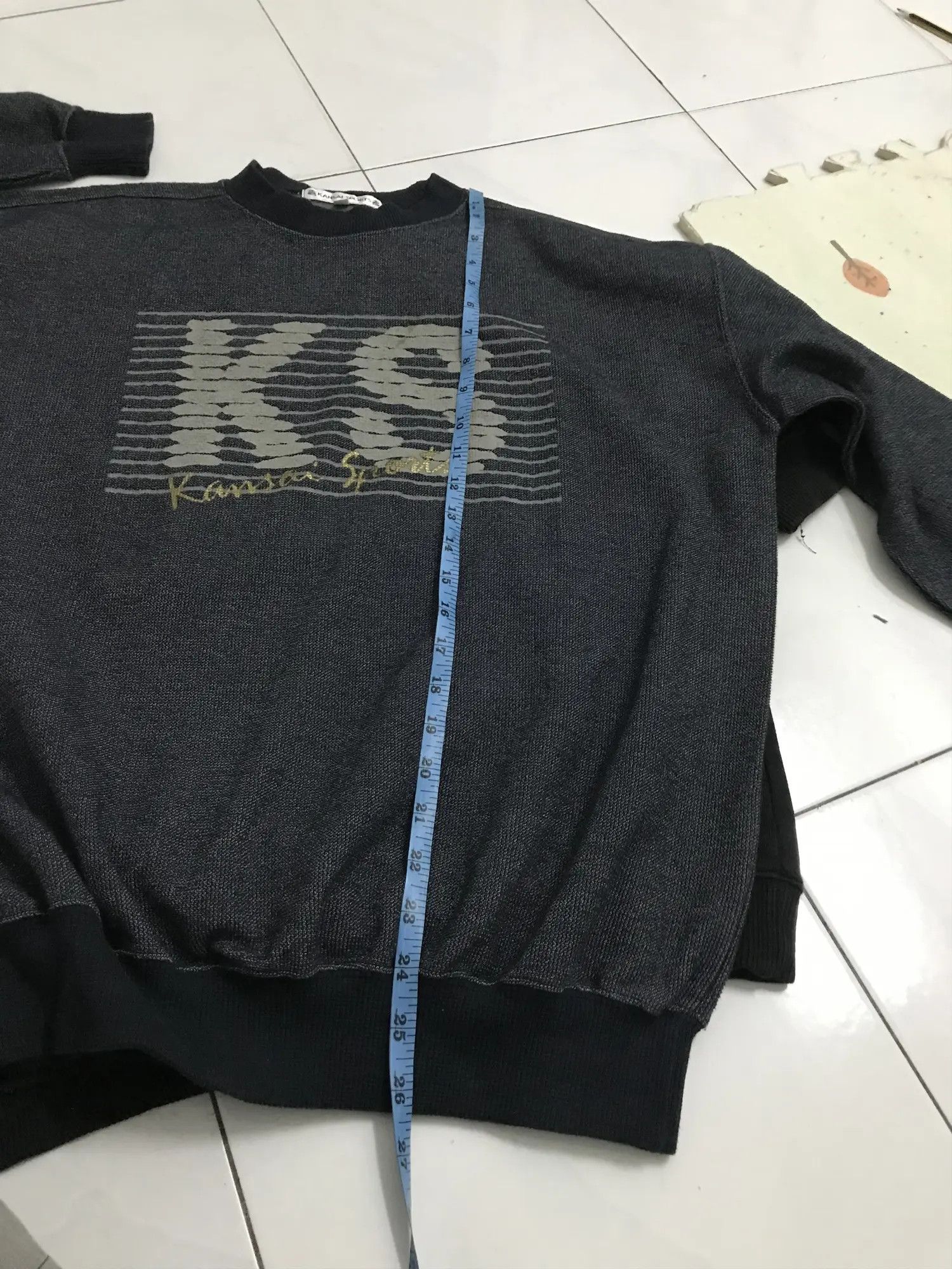 Kansai Yamamoto Yamamoto Big Logo Crew Shirts Size US M / EU 48-50 / 2 - 14 Thumbnail