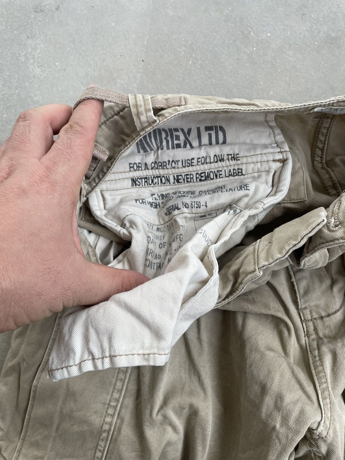 Avirex × Vintage AVIREX DISTRESSED CARGO PANT Size US 36 / EU 52 - 5 Thumbnail