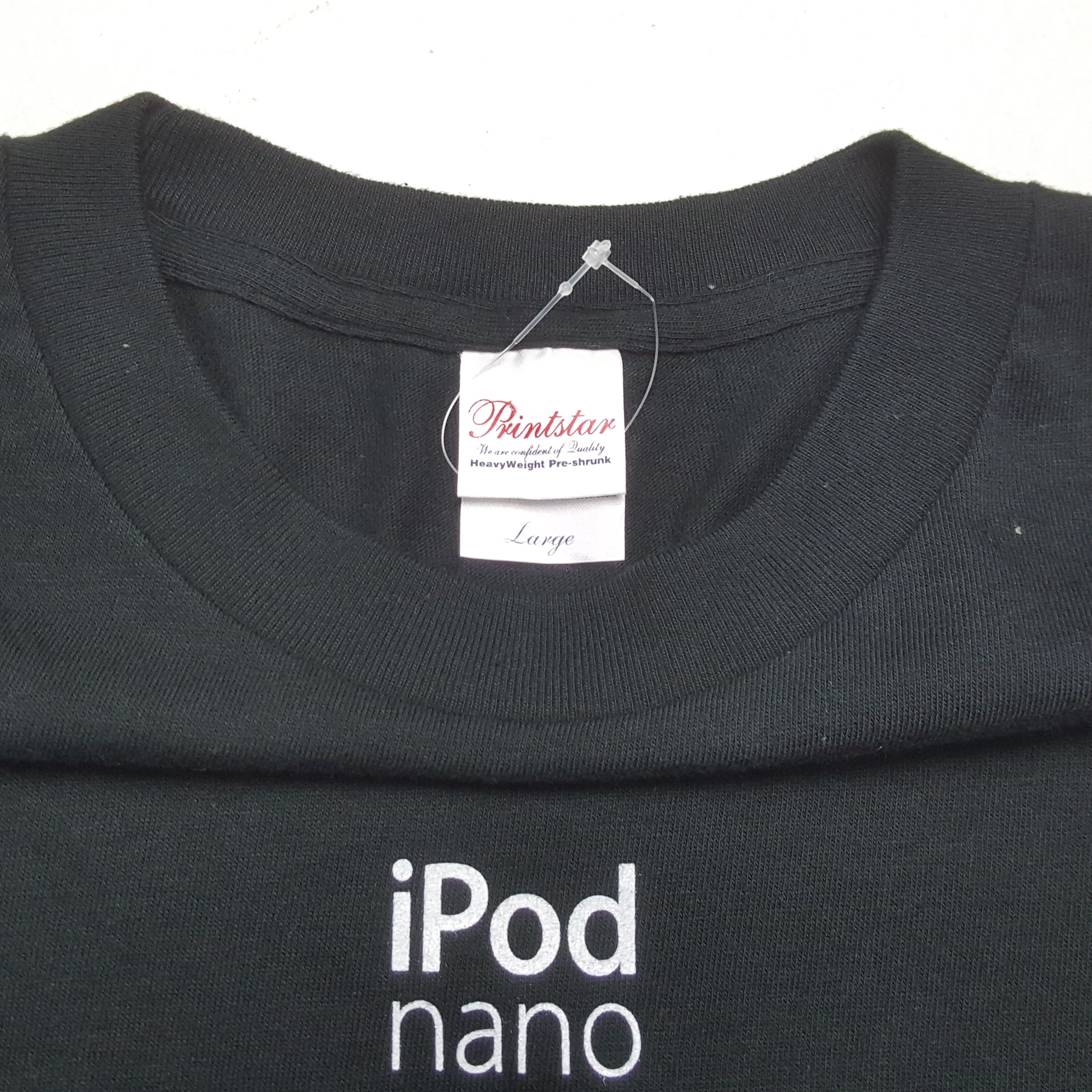 Apple × Vintage APLLE IPOD Nano Promo Style Tshirt Size US L / EU 52-54 / 3 - 7 Thumbnail