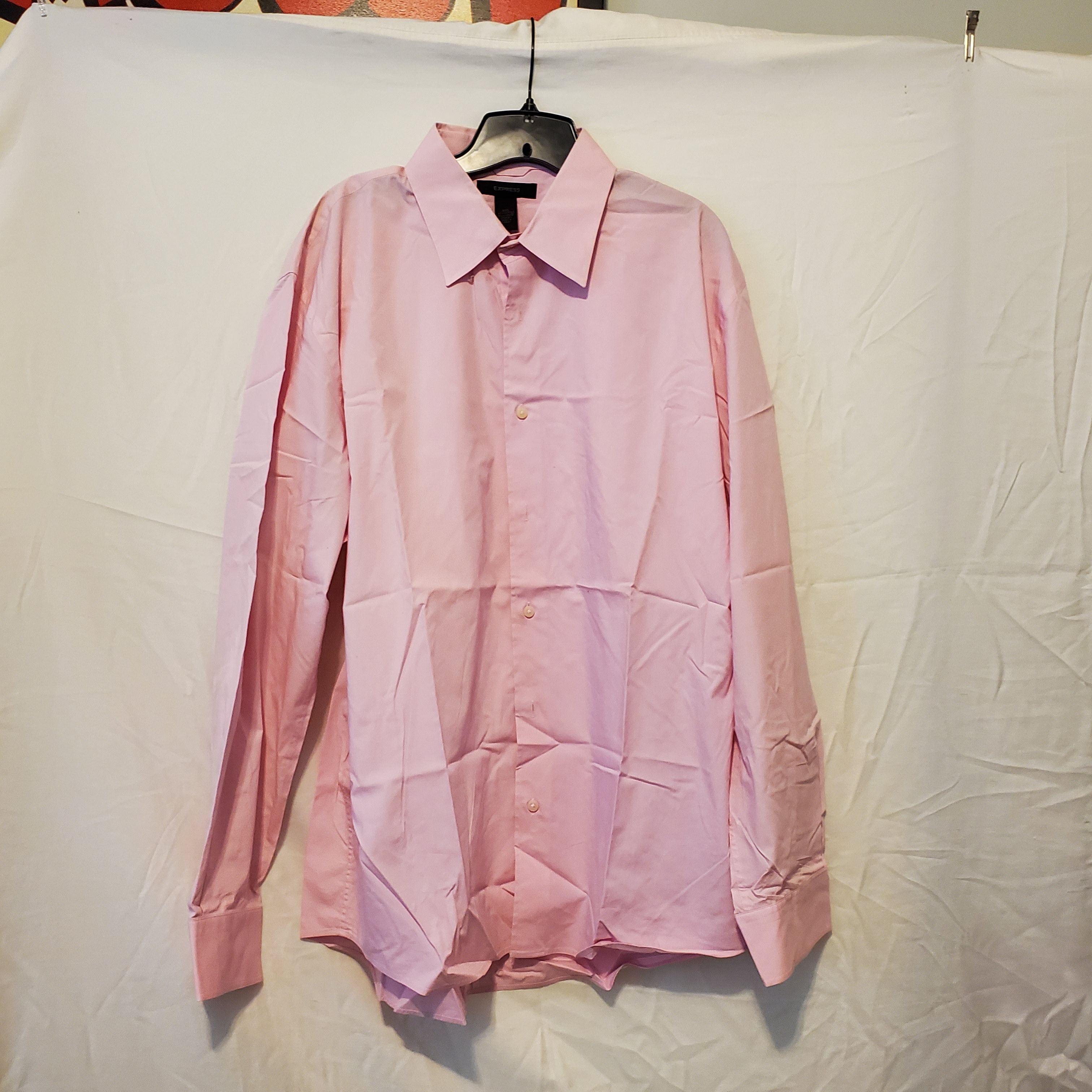 Express Express Men's XXL Stretch Button shirt Size US XXL / EU 58 / 5 - 1 Thumbnail