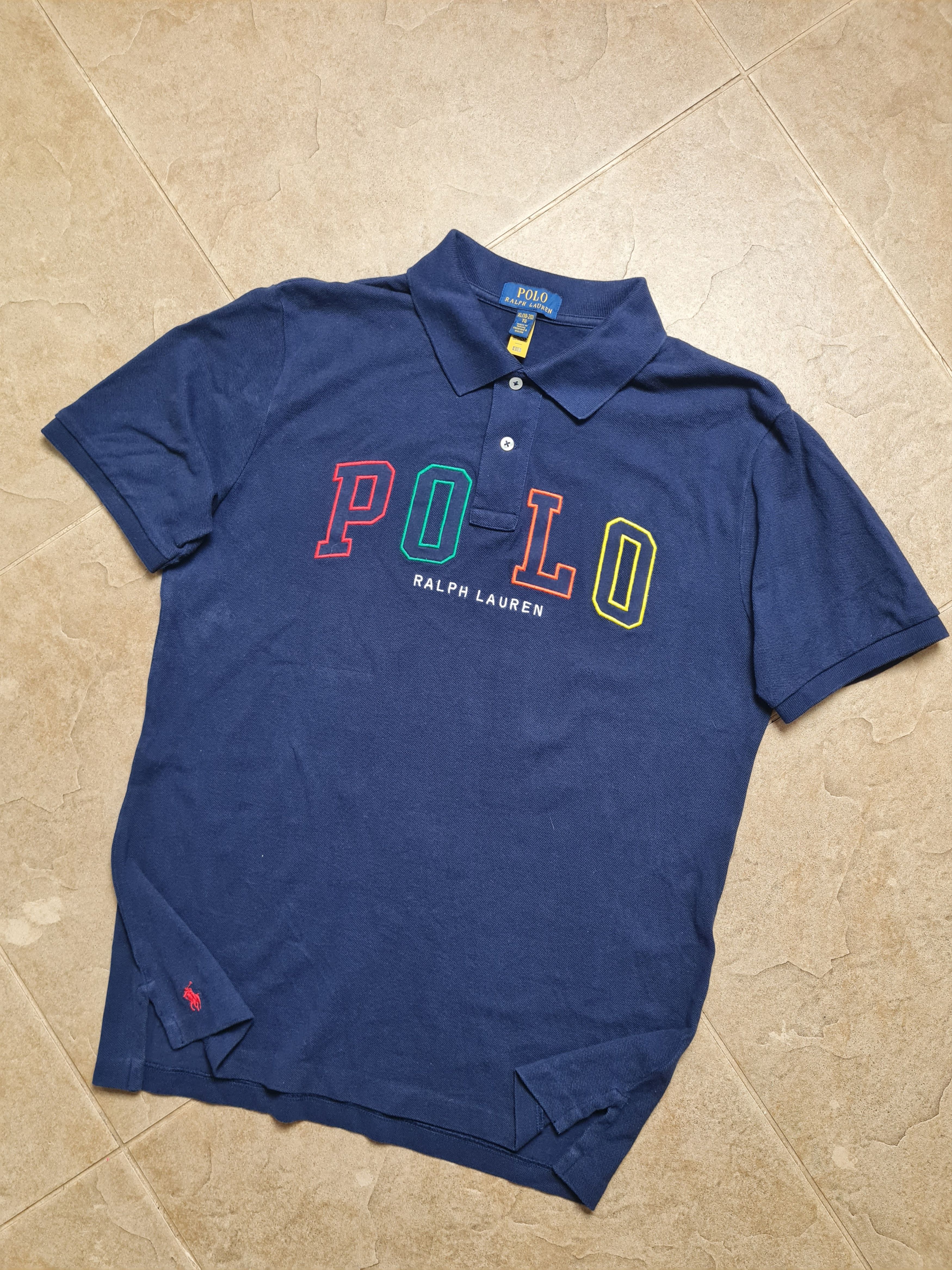 Polo Ralph Lauren Vintage Polo Ralph Lauren Navy Blue Polo Shirt Men’s S Size US S / EU 44-46 / 1 - 8 Thumbnail