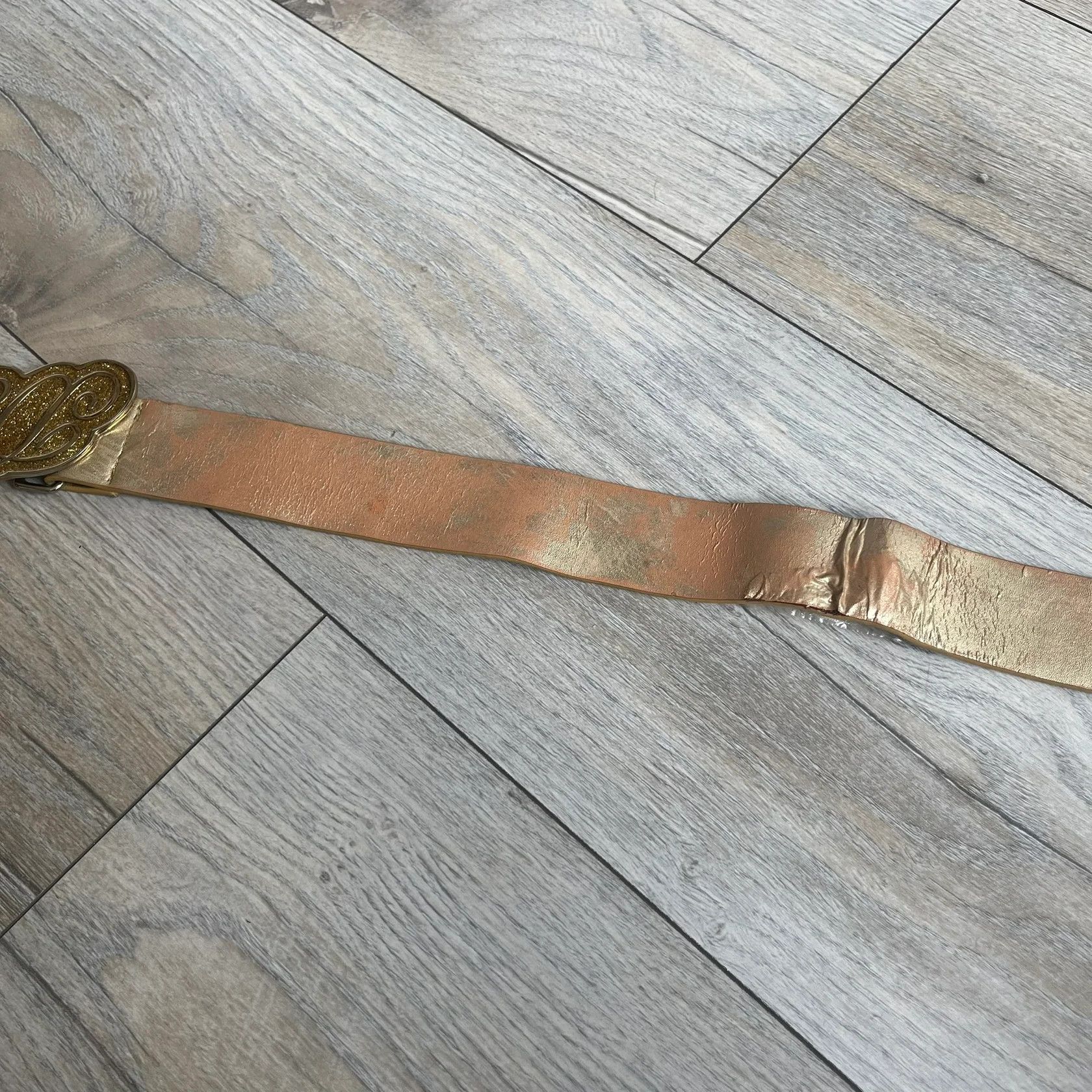Dolce & Gabbana Dolce & Gabbana 2000's Gold Tone D&G Logo Belt Size ONE SIZE - 10 Thumbnail