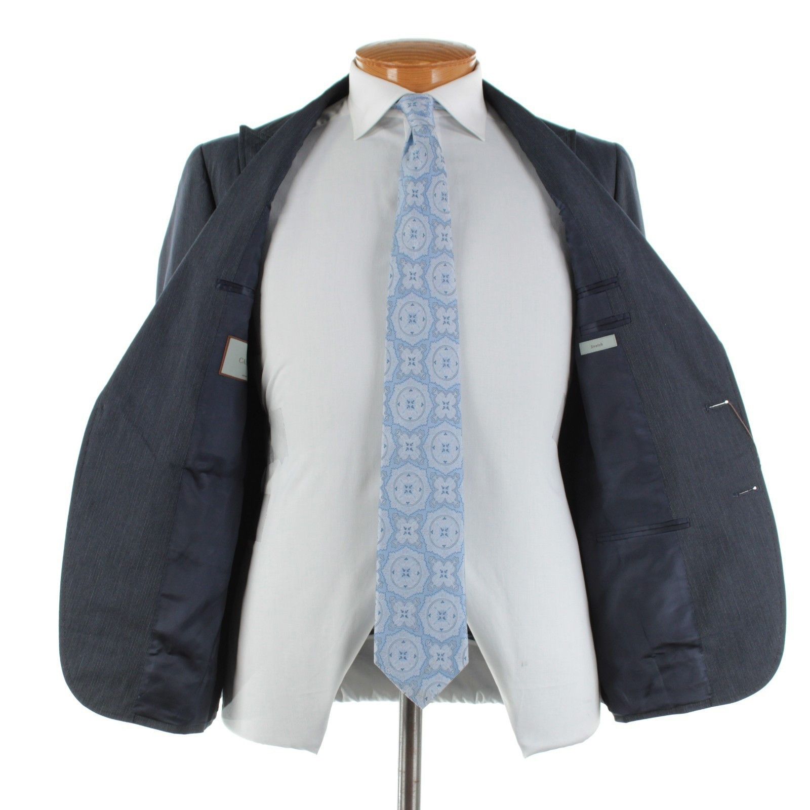 Canali Canali Suit Size US 36 Short in Blue Size 36R - 7 Thumbnail