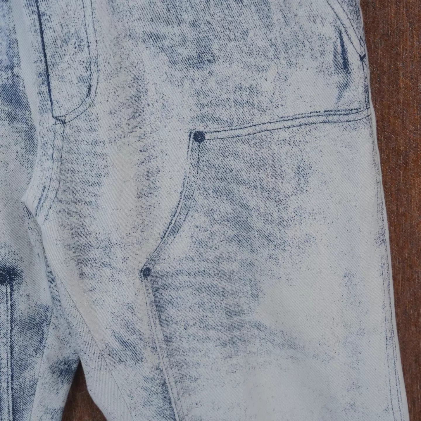 Dior Dior 24FW Workwear Print Flared Jeans 32 Size US 32 / EU 48 - 3 Thumbnail