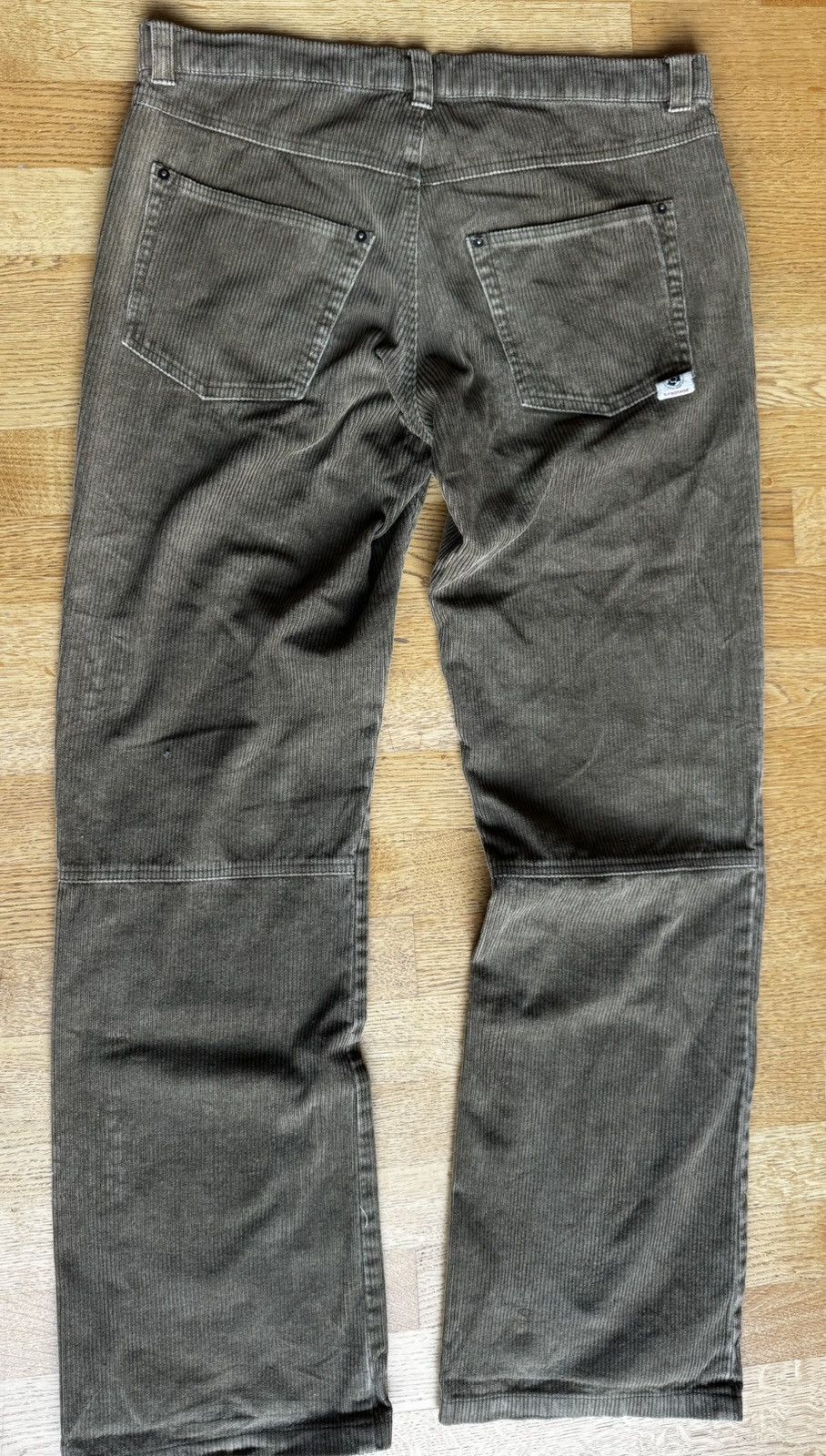 Walter Van Beirendonck NOS early 1990’s Sabotage Hand Painted Corduroy Pants Size US 33 - 16 Thumbnail