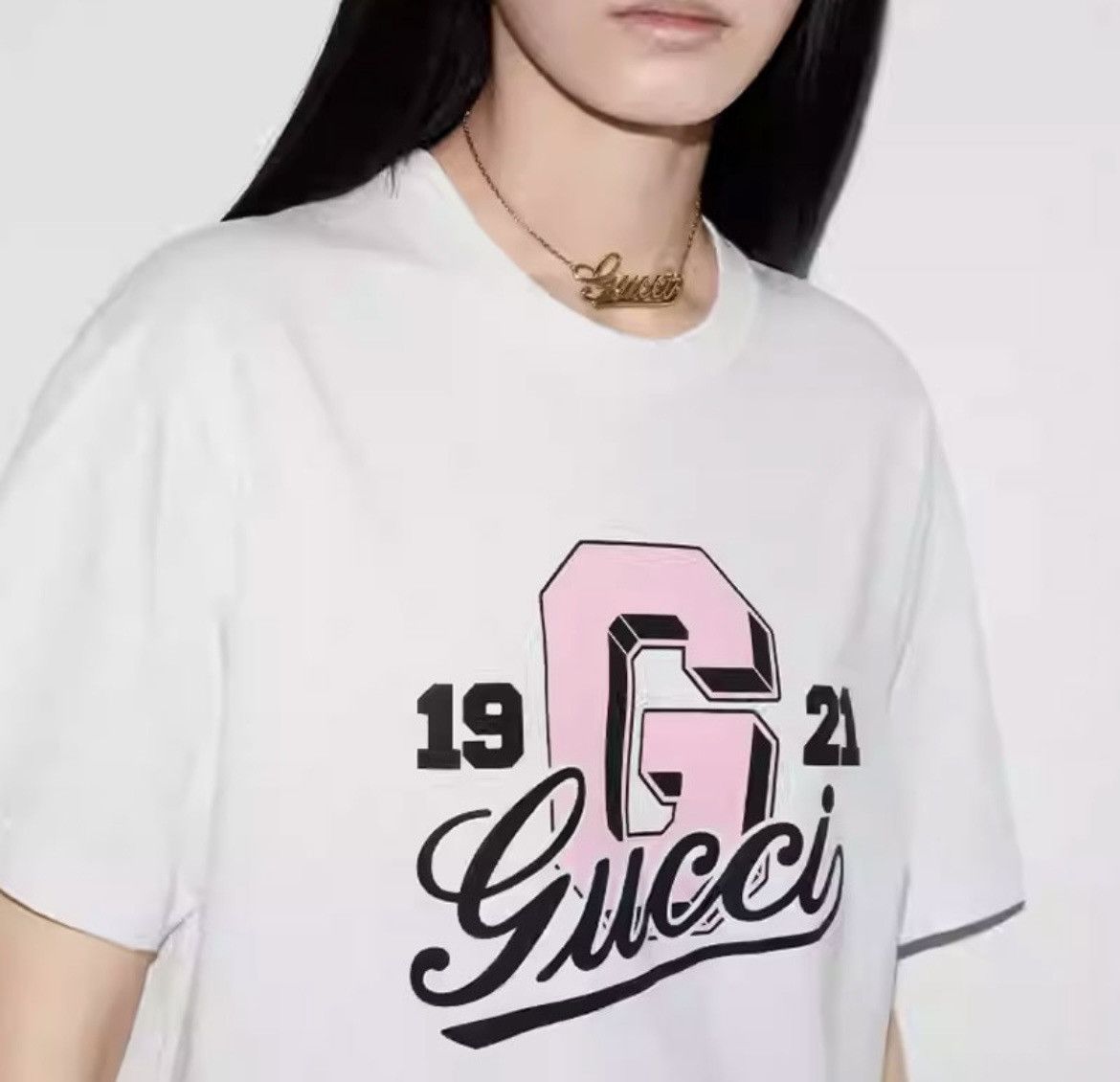 Gucci Gucci 1921 Crewneck Straight Fit T-shirt size S 788093 Size S / US 4 / IT 40 - 5 Thumbnail