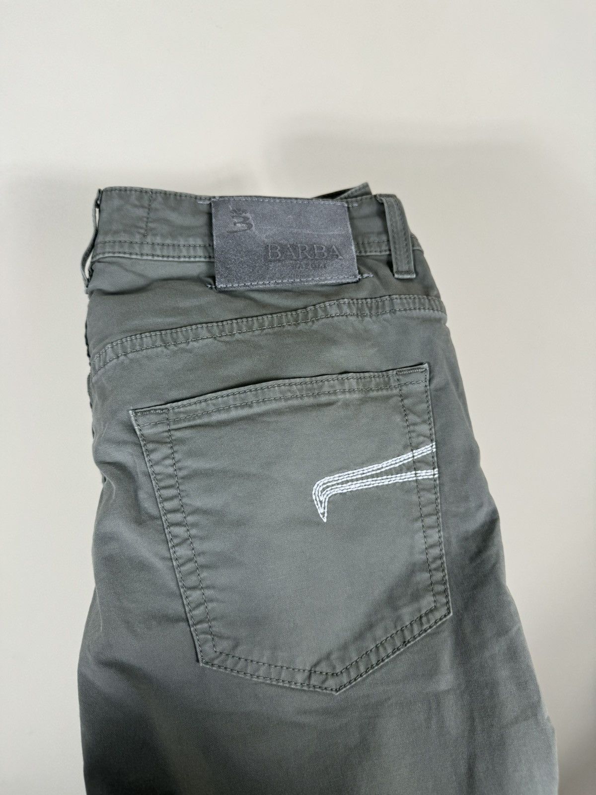Barba Napoli Barba Napoli Luxury Denim Chinos Pants Size US 33 - 8 Thumbnail