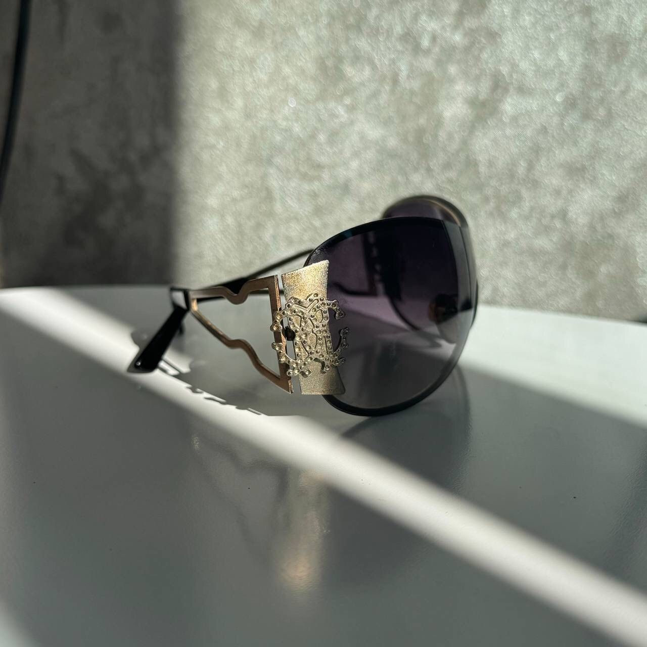 Hysteric Glamour × Japanese Brand × Vintage Retro Glamour Mask Sunglasses Size ONE SIZE - 3 Thumbnail