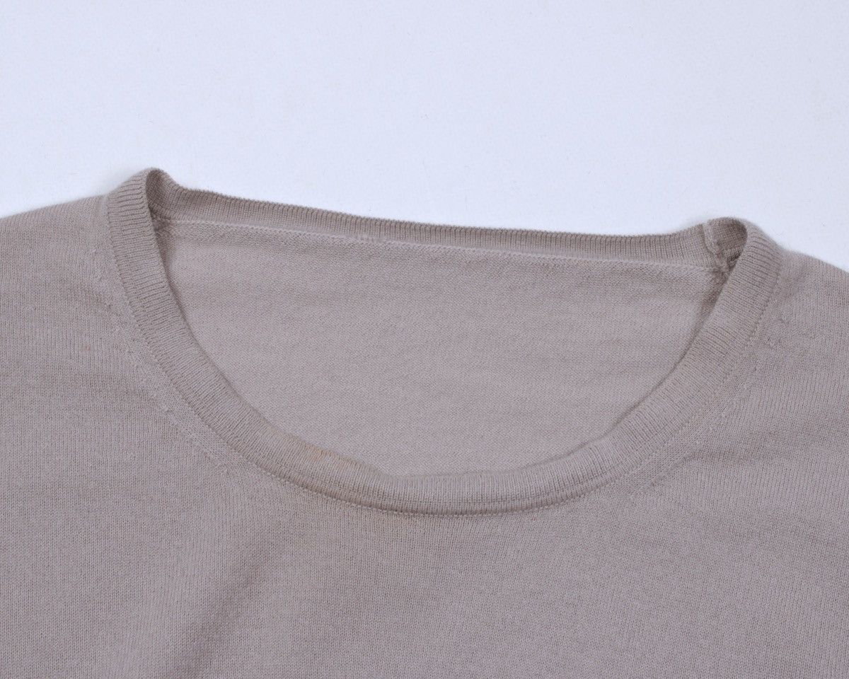 Designer × Loro Piana LORO PIANA 100% Cashmere Logo Metal Beige Sweater Jumper Size M / US 6-8 / IT 42-44 - 17 Thumbnail