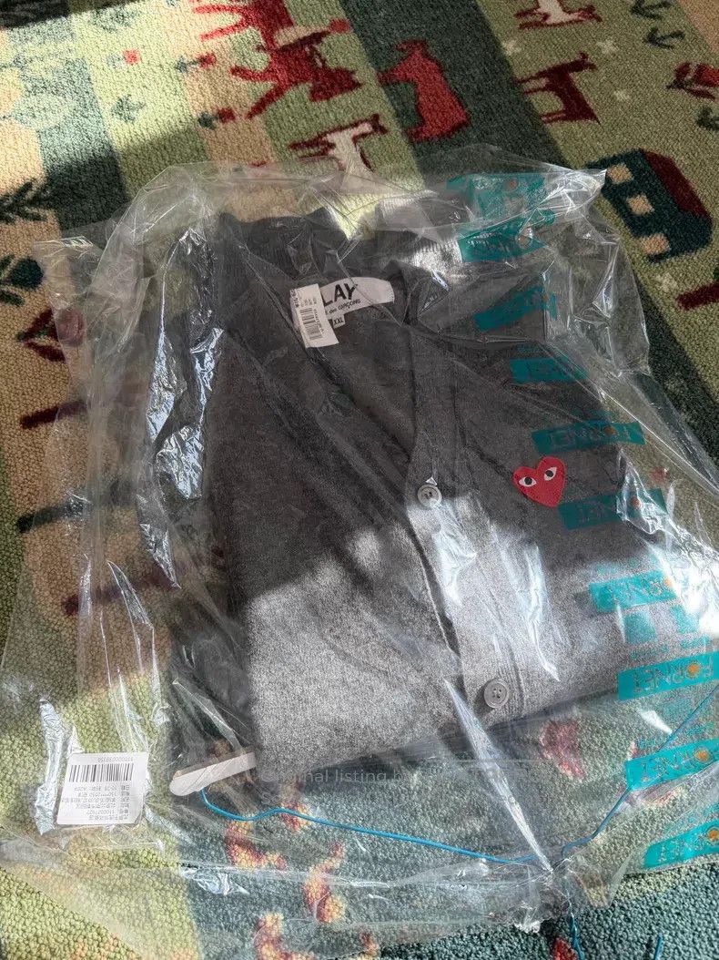 Comme des Garcons Comme Des Garcons Classic Wool Sweater Cardigan Size XXL / US 16-18 / IT 52-54 - 5 Thumbnail